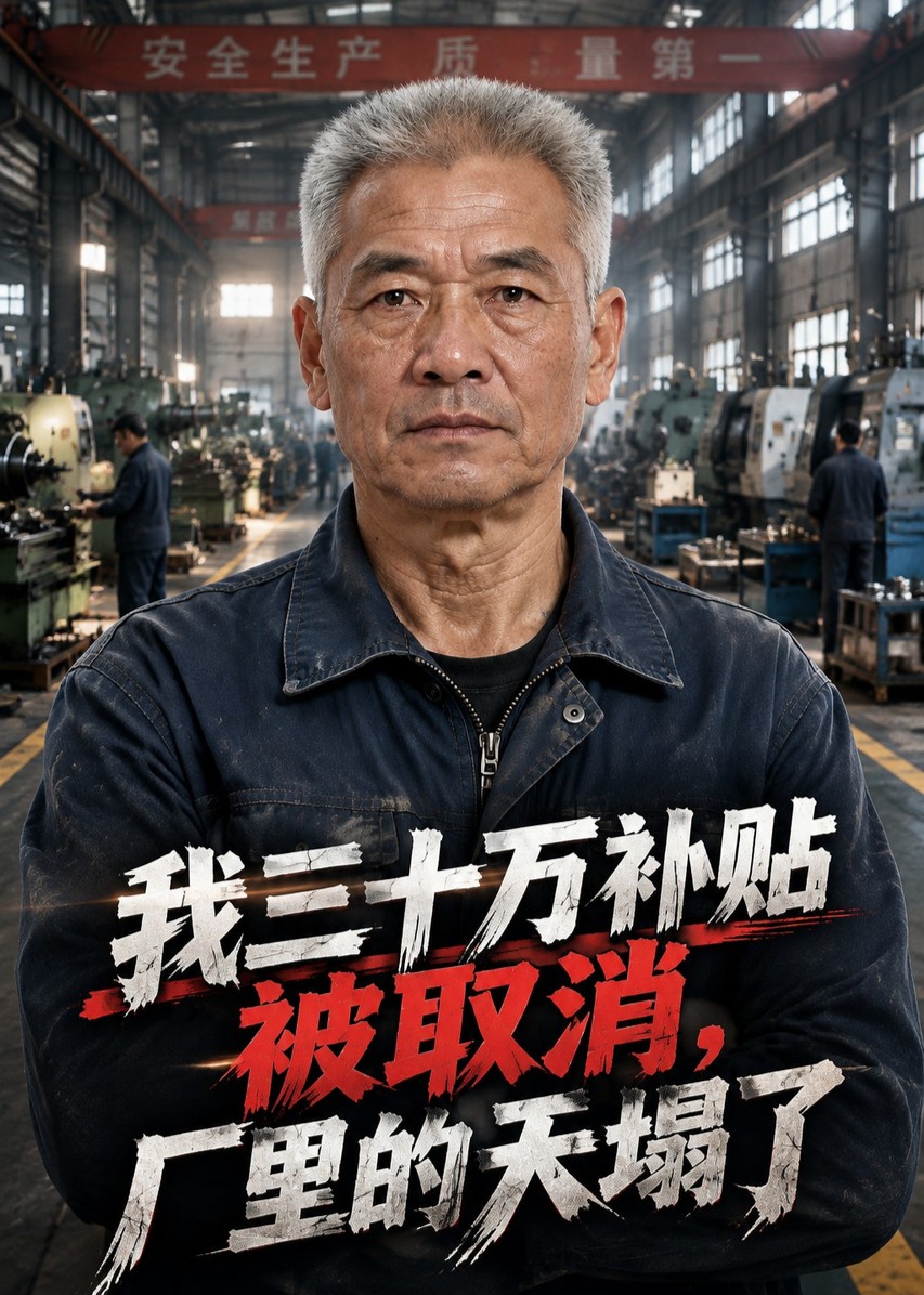 我三十万补贴被取消，厂里的天塌了封面图