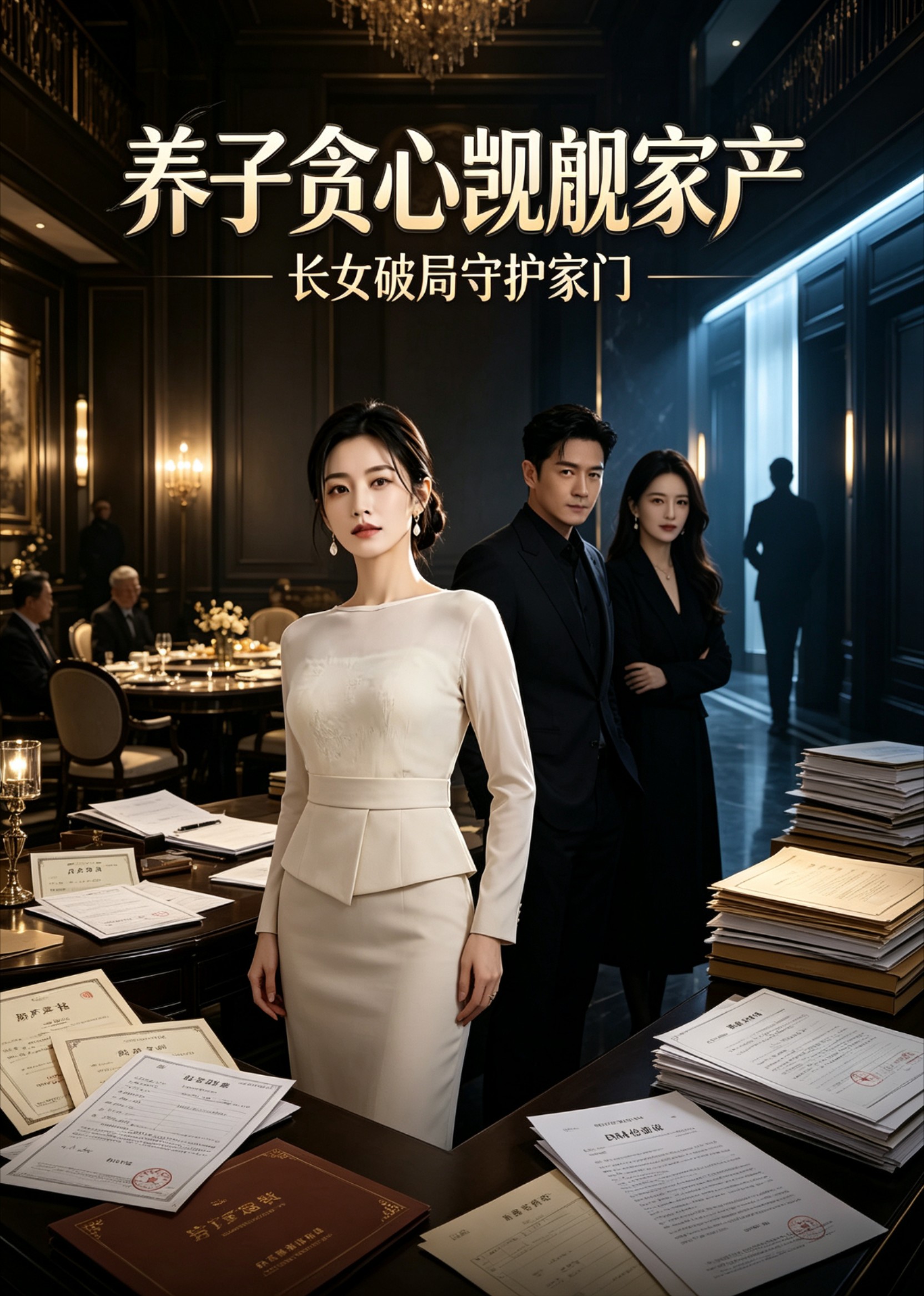 养子贪心觊觎家产，长女破局守护家门