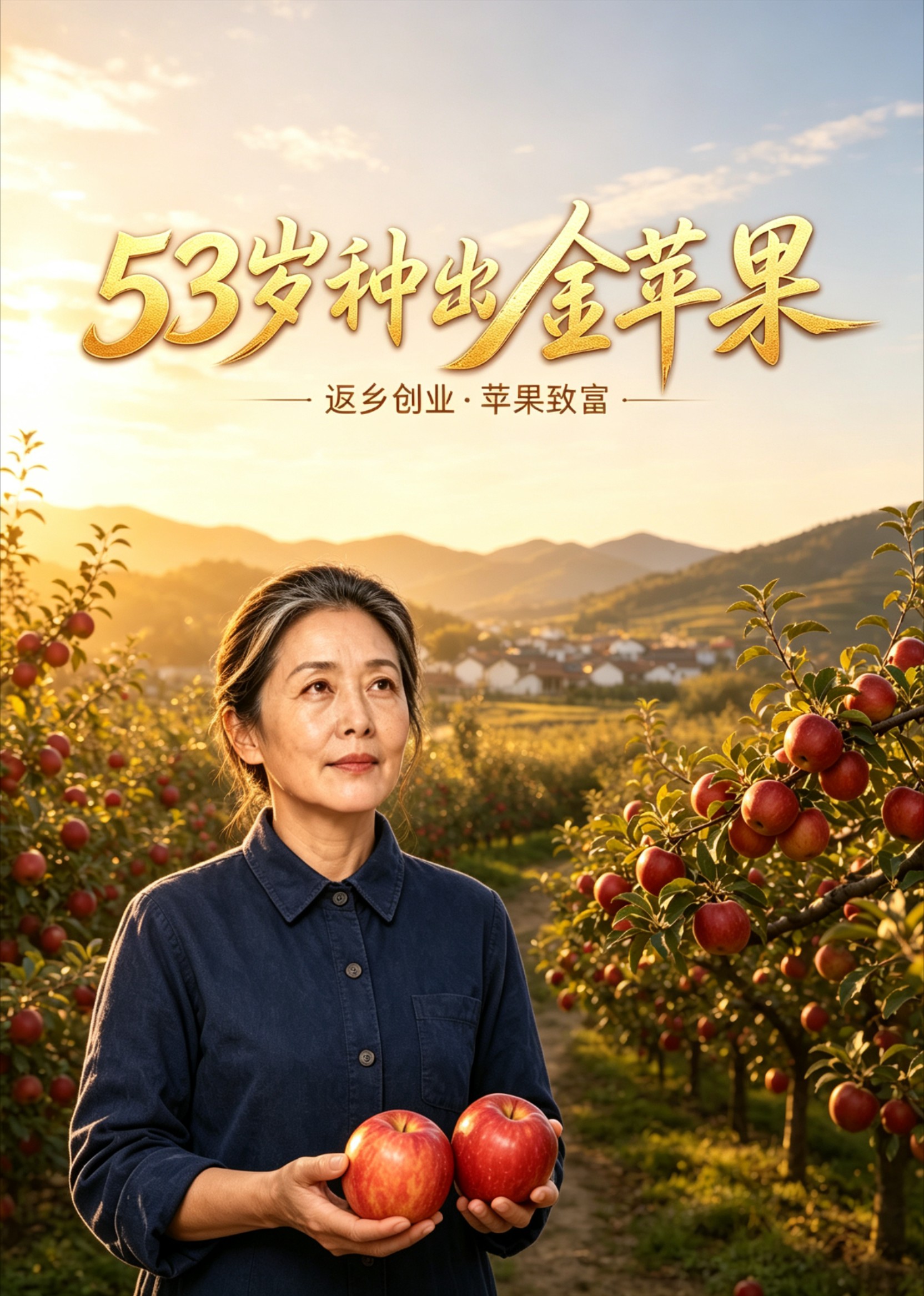 53岁种出金苹果封面图