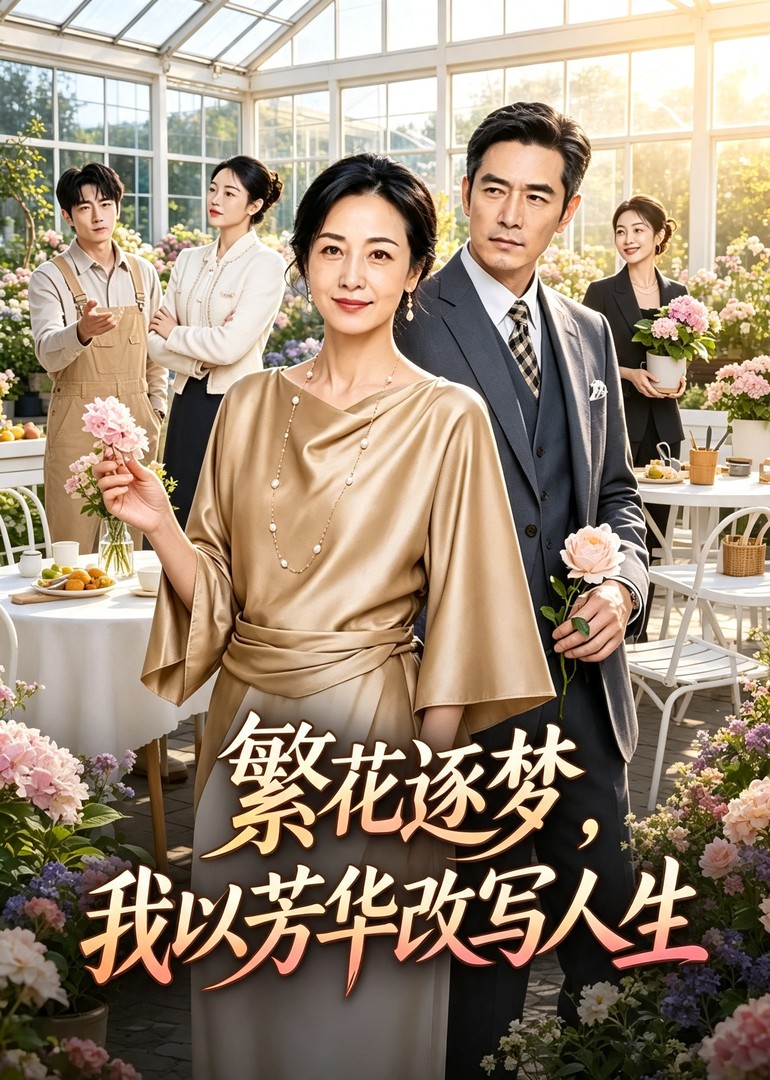 繁花逐梦，我以芳华改写人生封面图