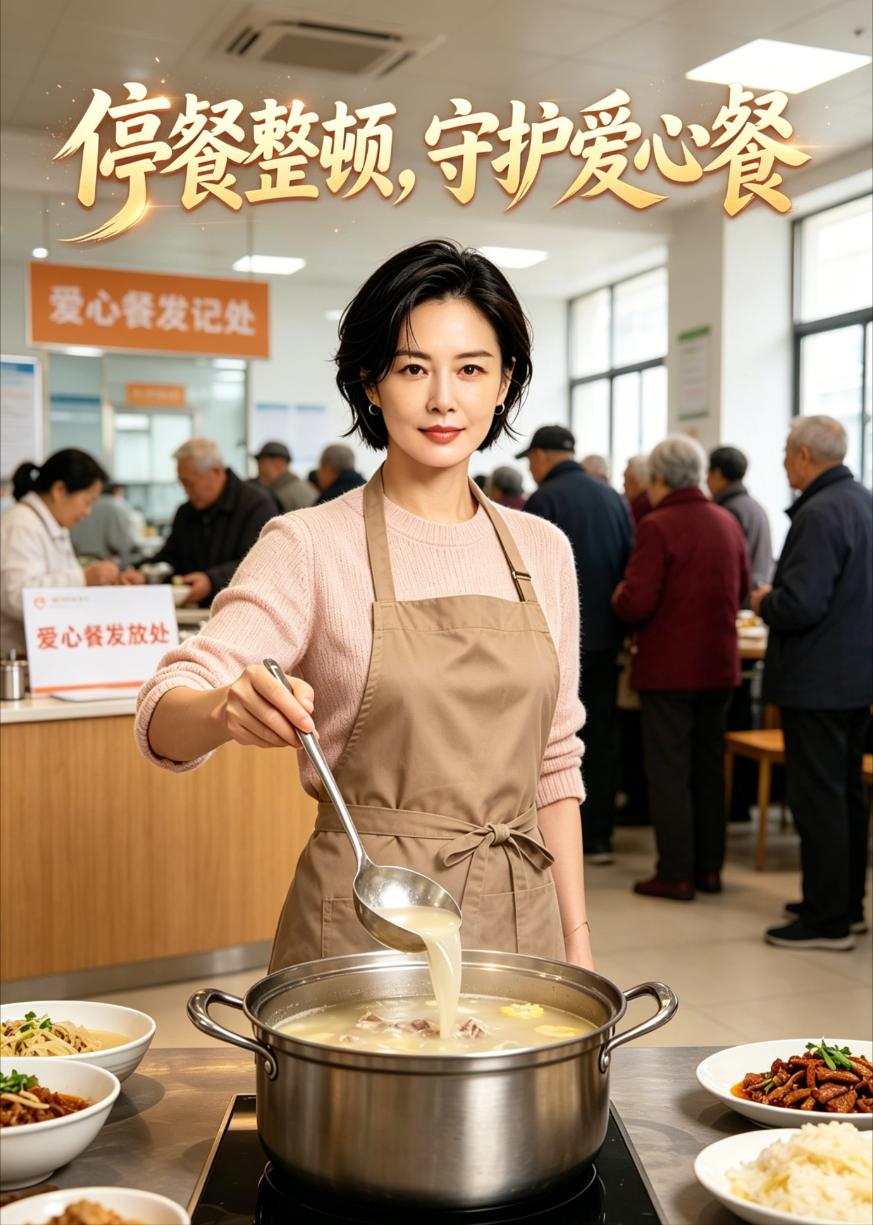 停餐整顿，守护爱心餐