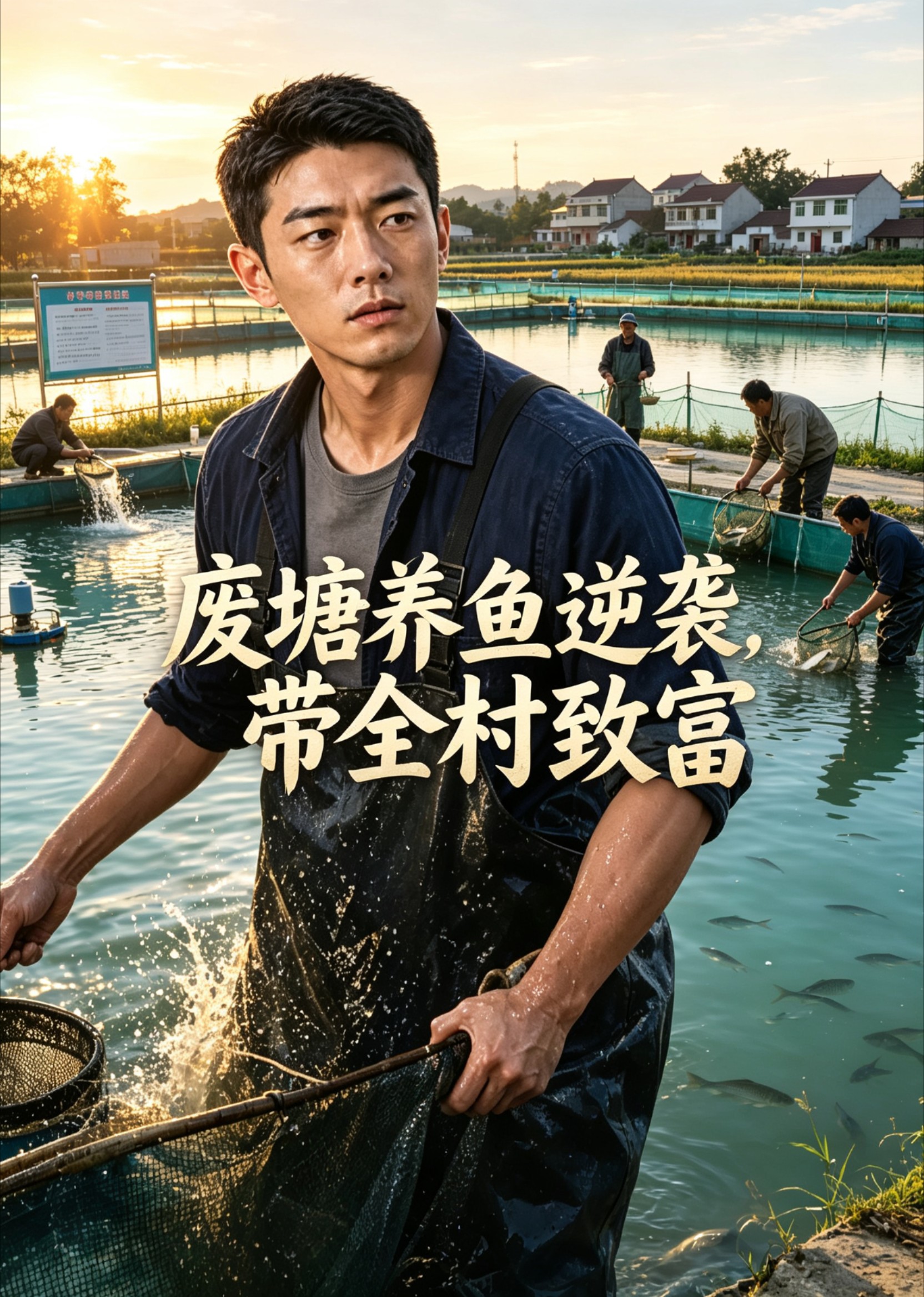 废塘养鱼逆袭，带全村致富