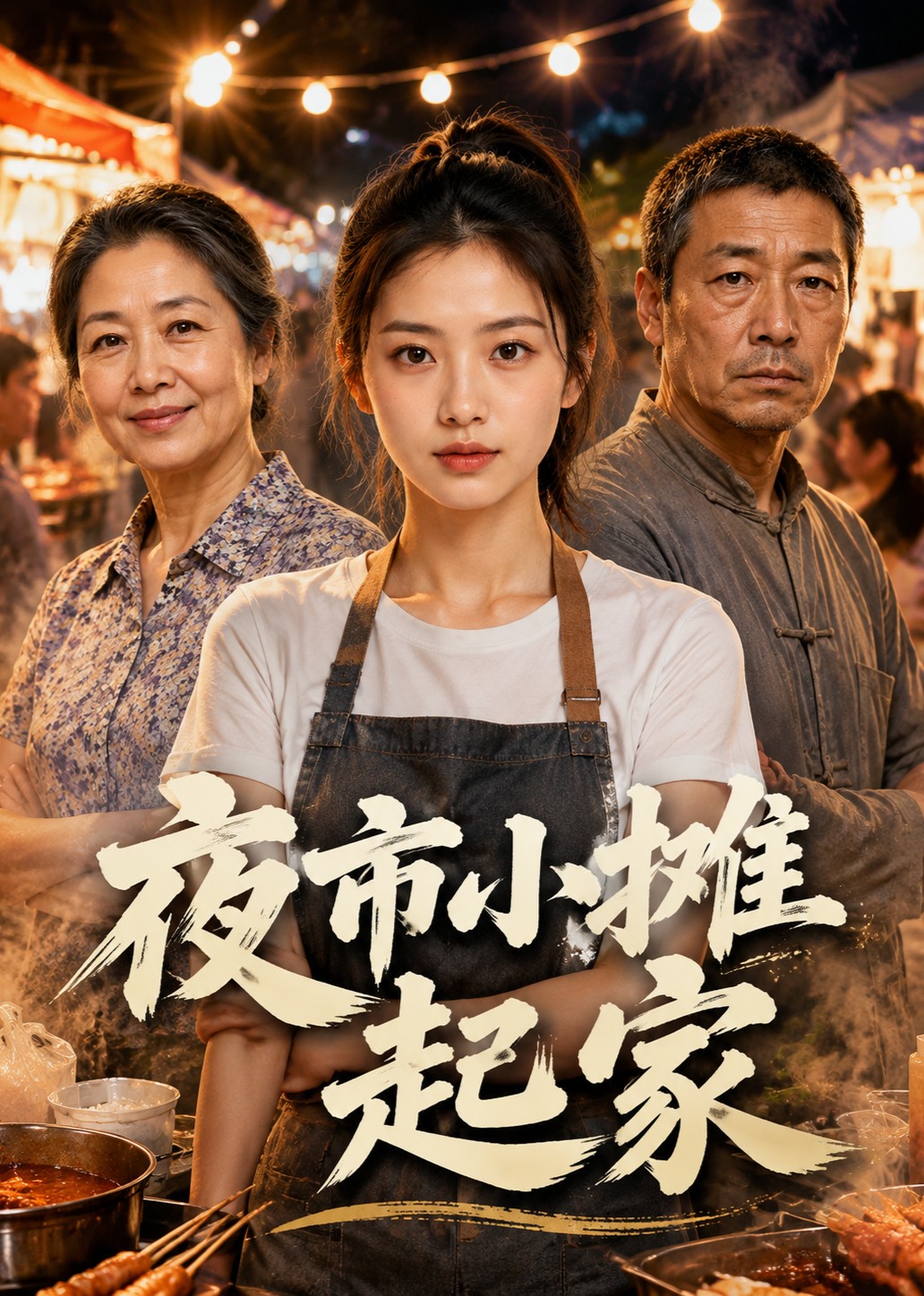 夜市小摊起家
