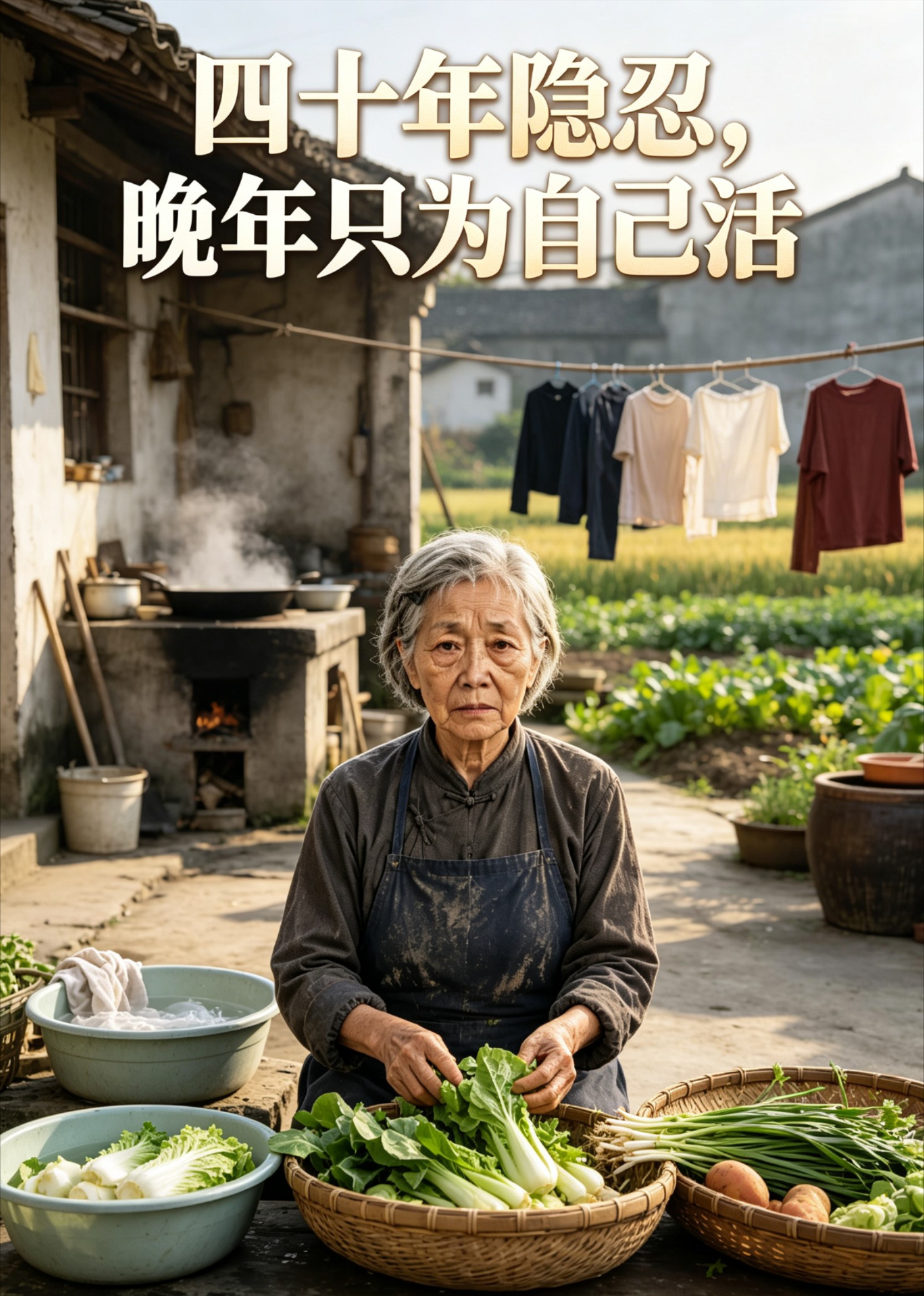四十年隐忍，晚年只为自己活