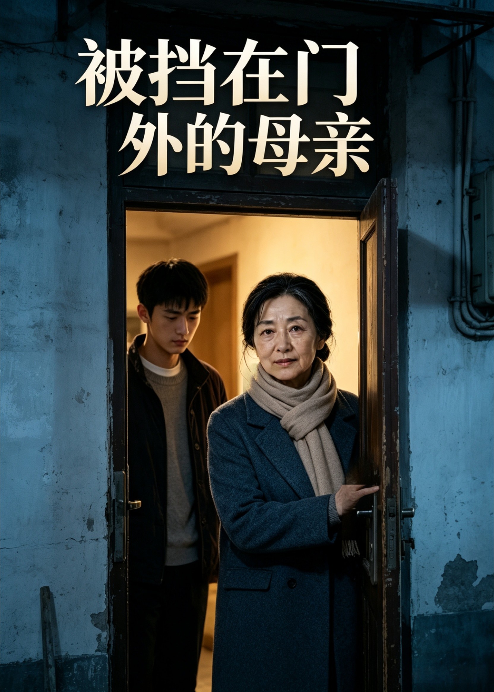 被挡在门外的母亲