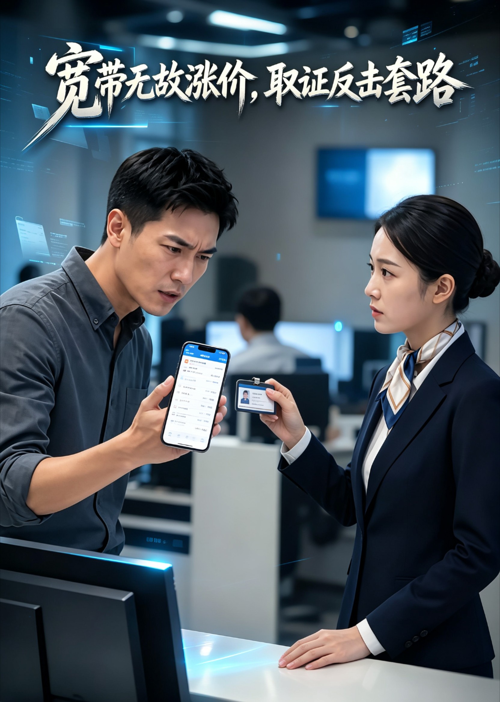 宽带无故涨价，取证反击套路