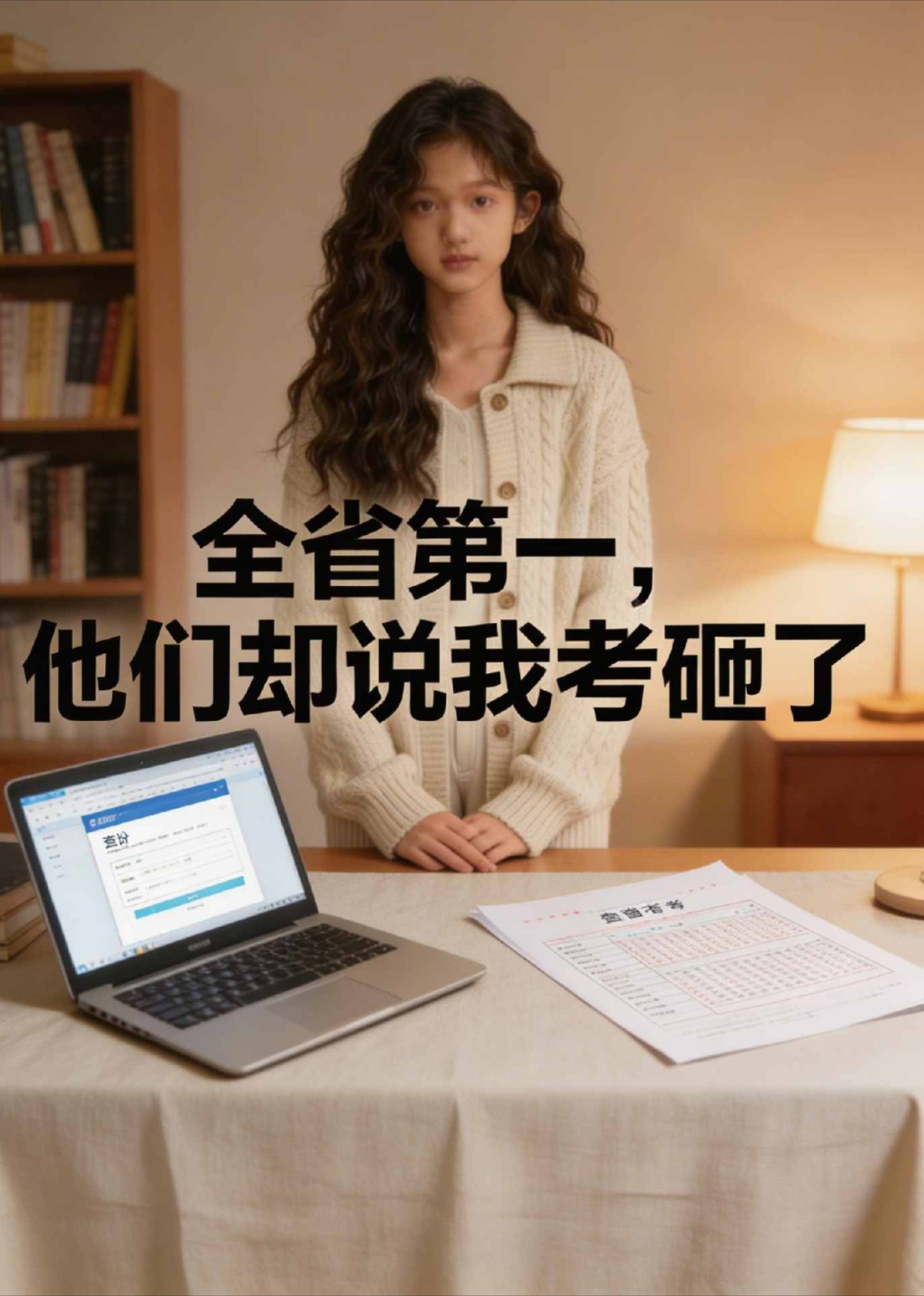 全省第一，他们却说我考砸了