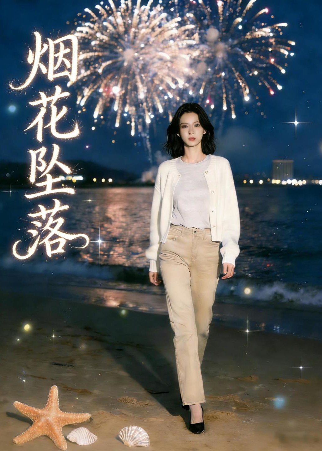 烟花坠落