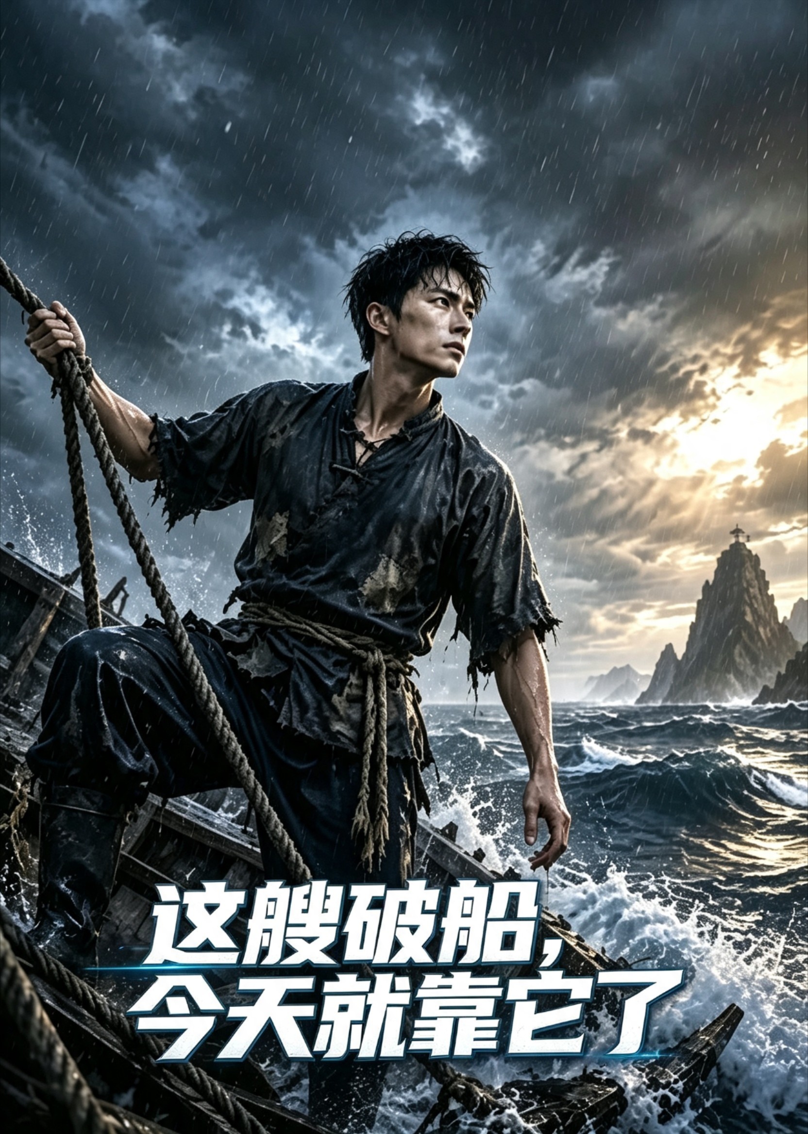 这艘破船，今天就靠它了