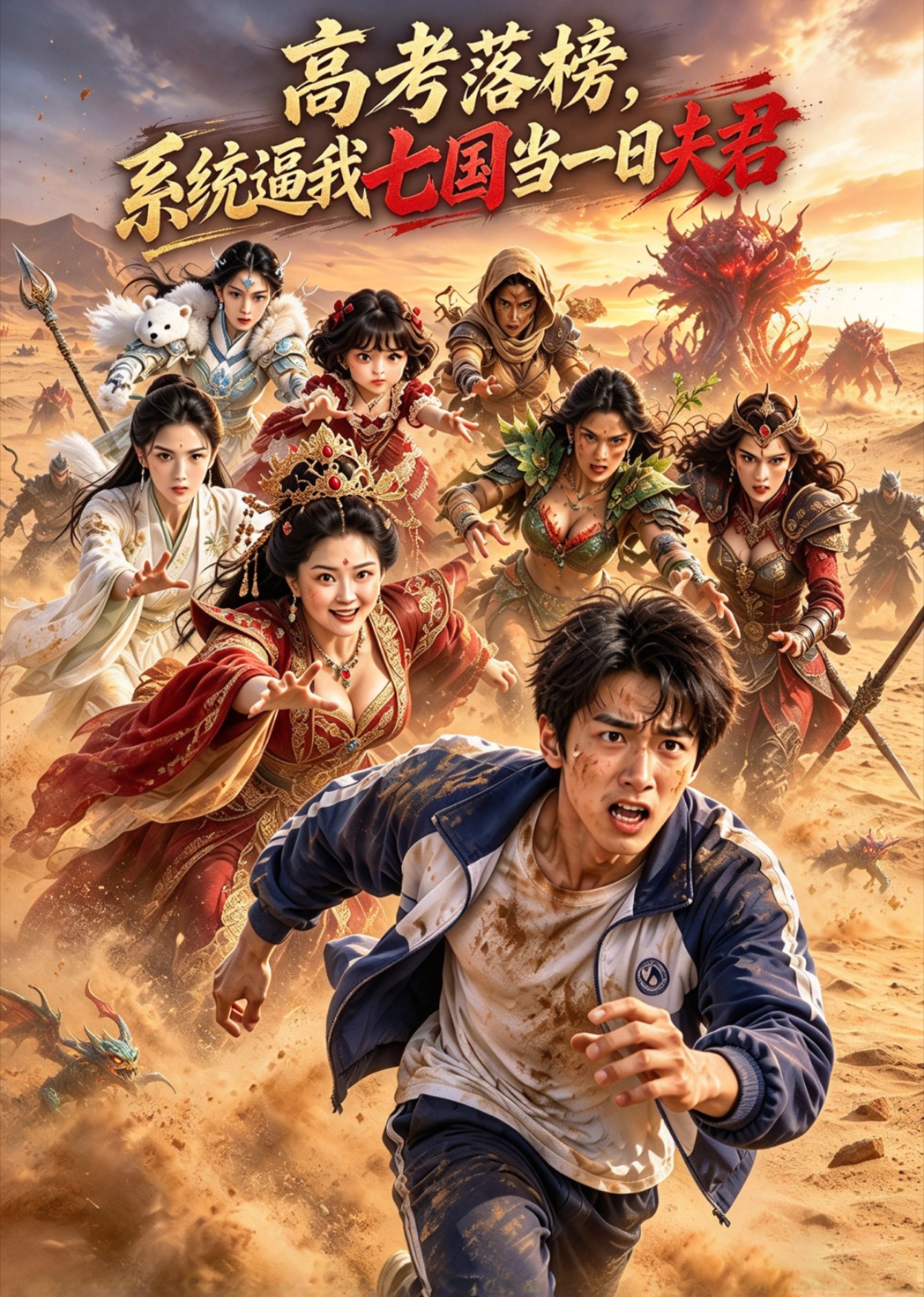 高考落榜，系统逼我七国当一日夫君封面图