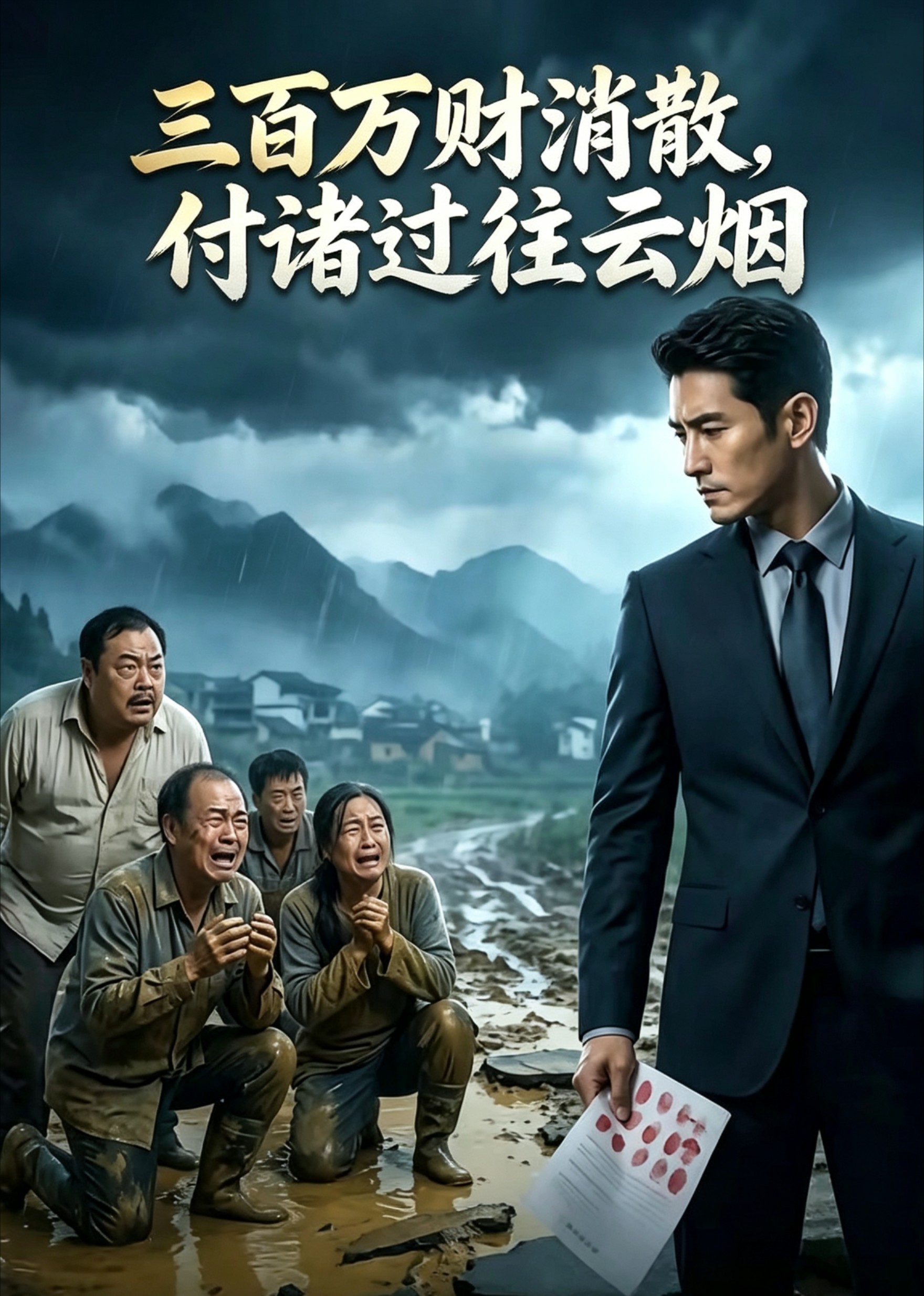 三百万财消散，付诸过往云烟