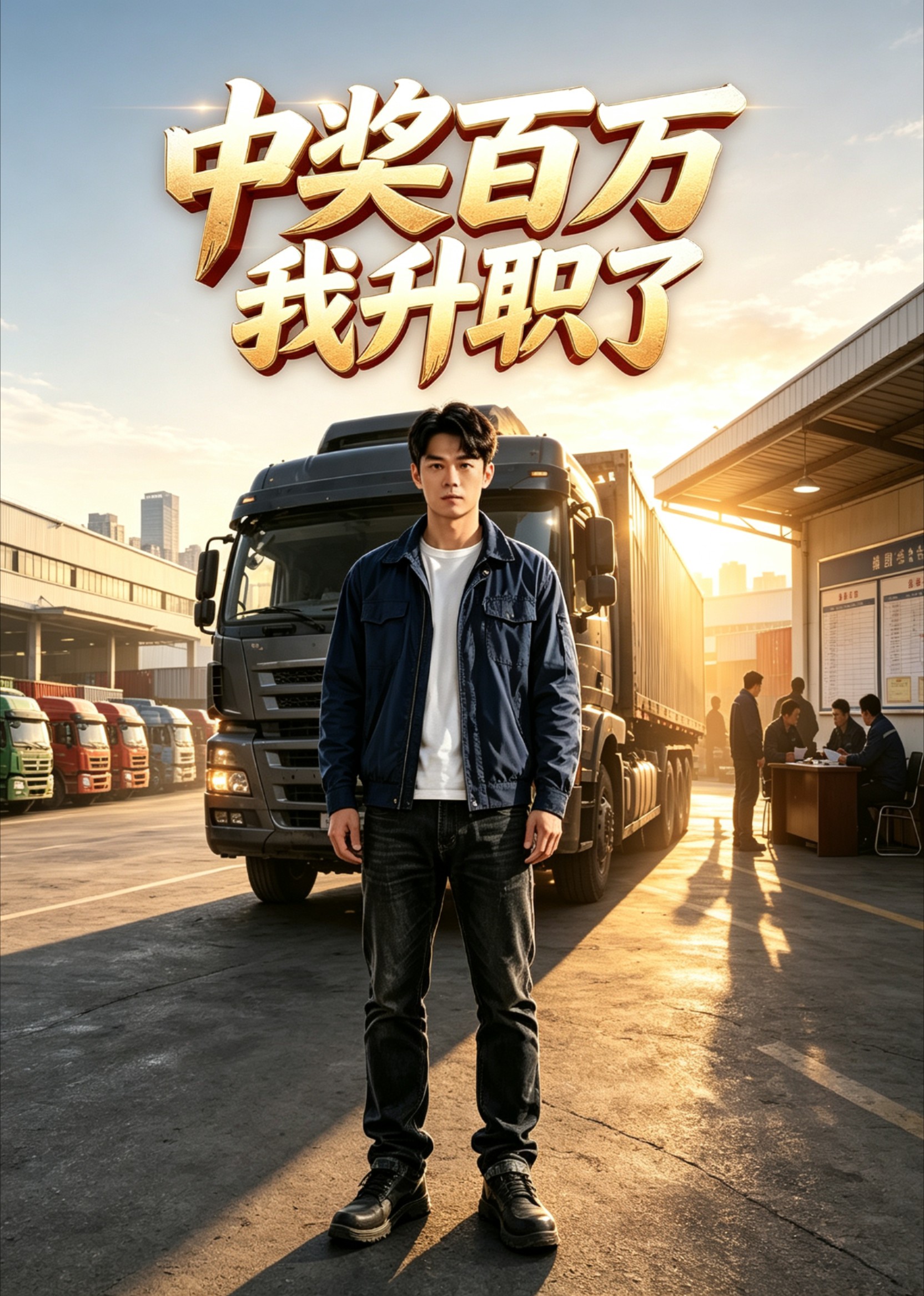 中奖百万我升职了