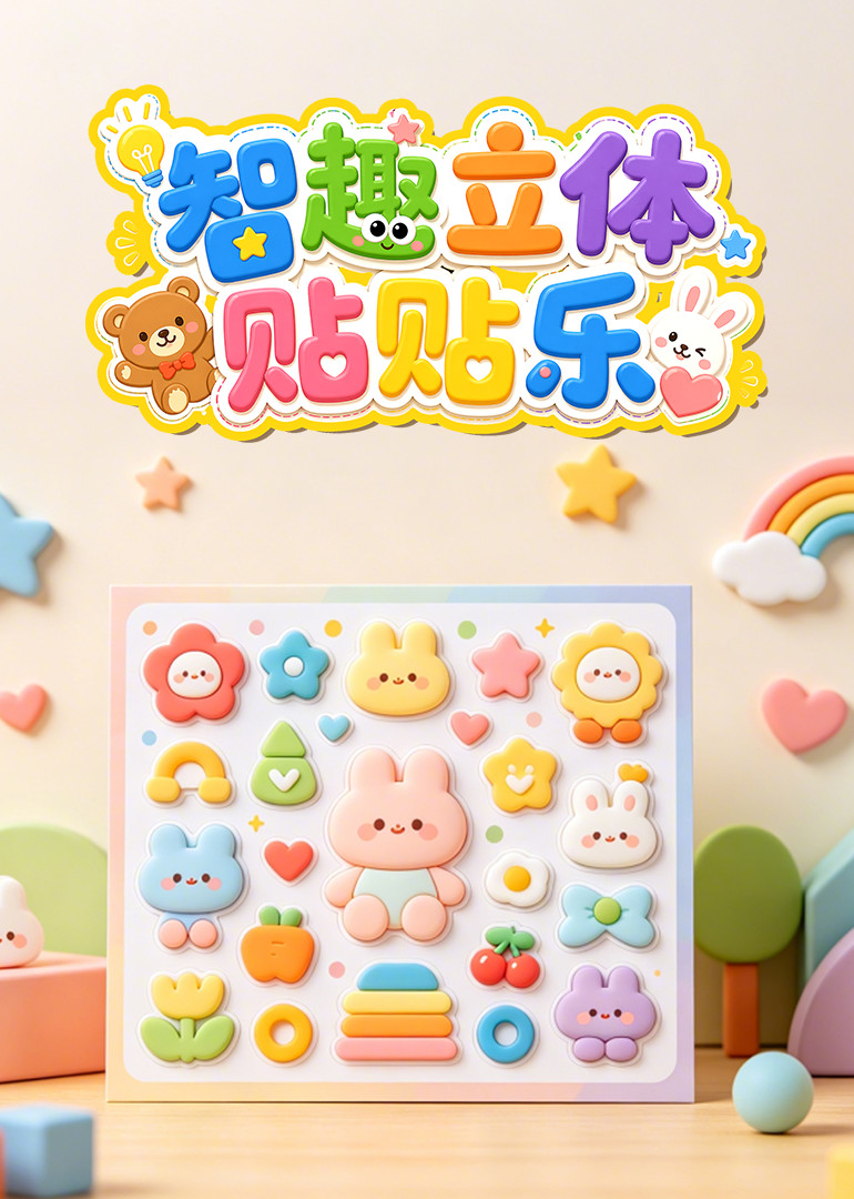 智趣立体贴贴乐大作战封面图