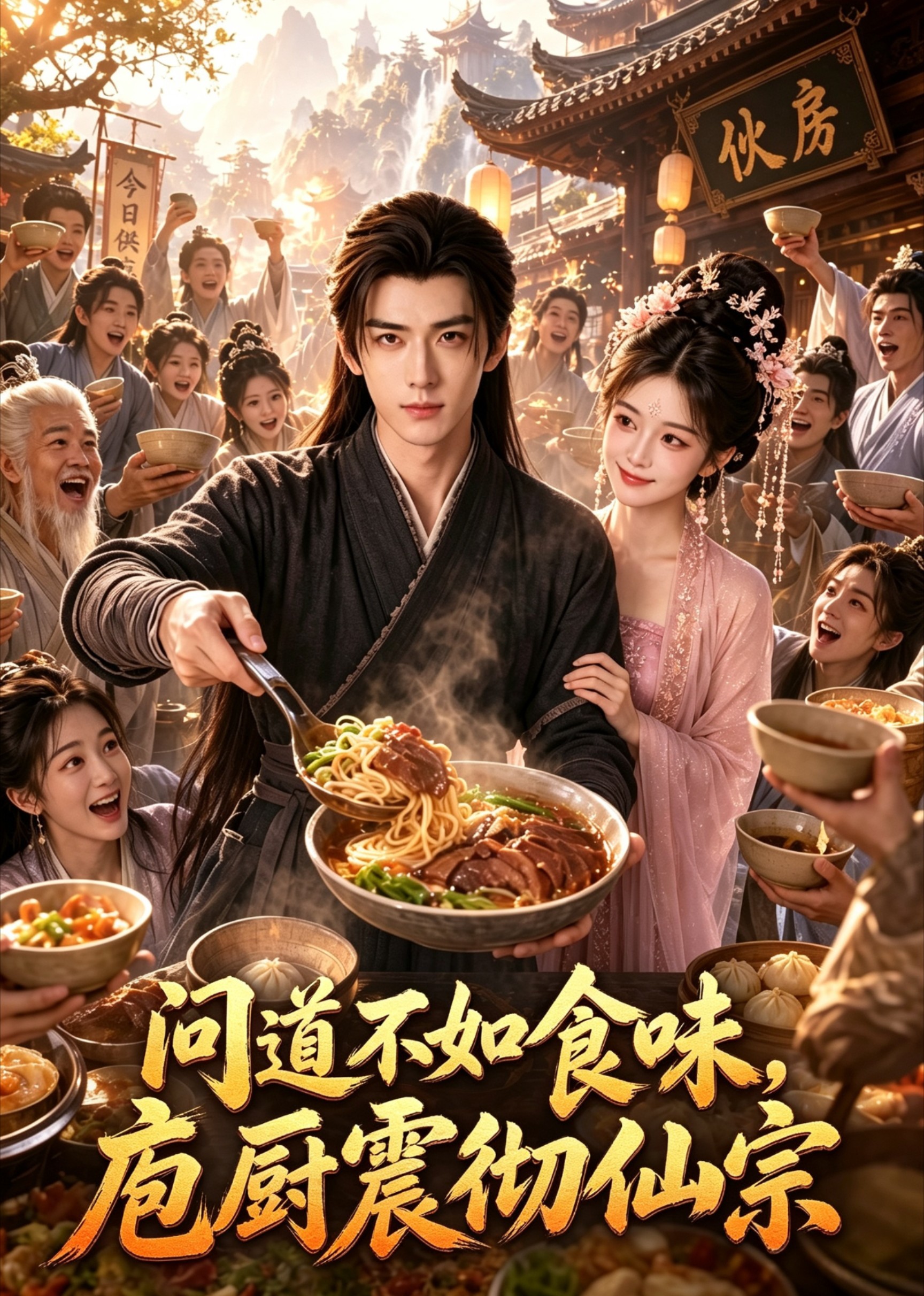 问道不如食味，庖厨震彻仙宗