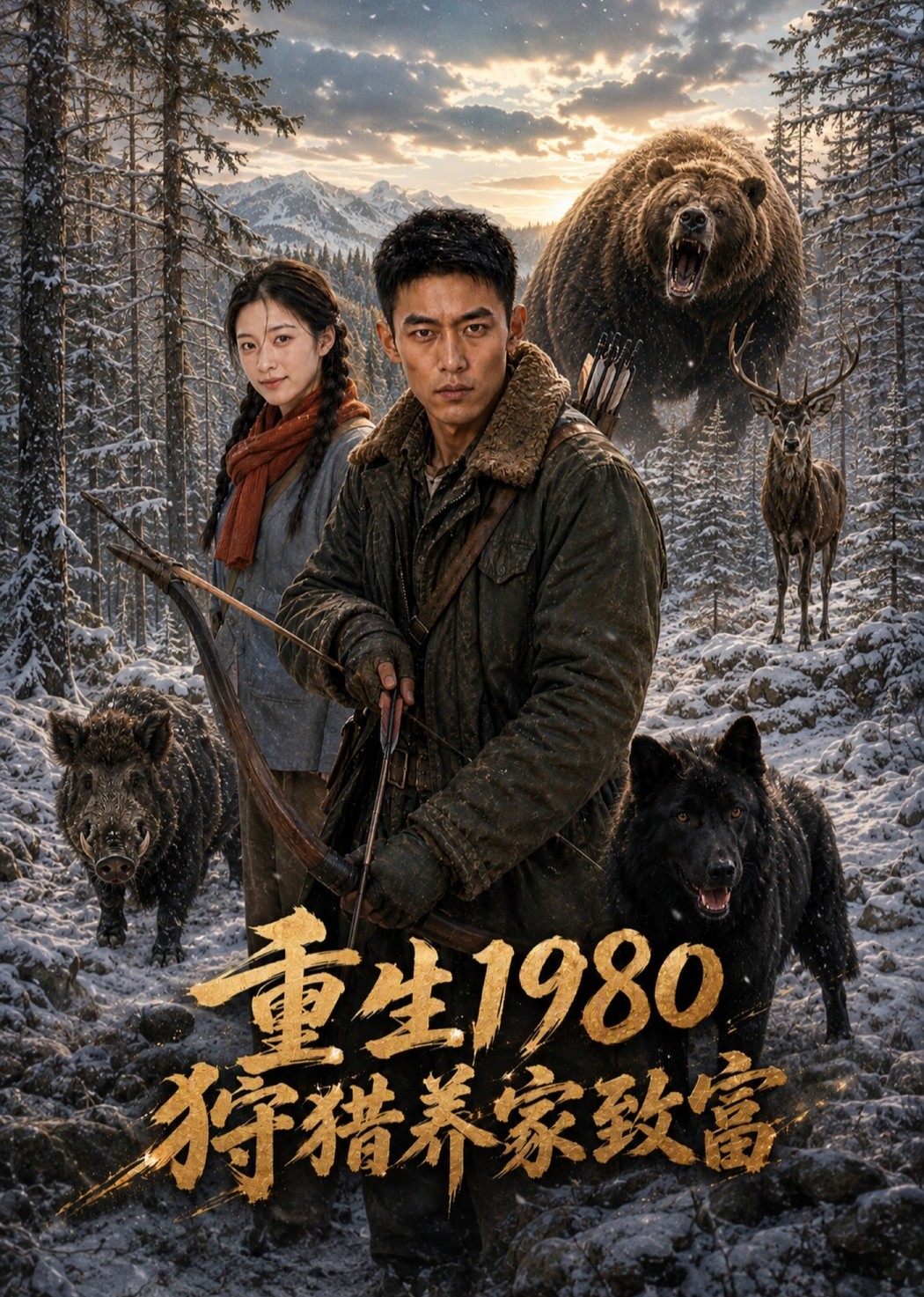 重生1980：狩猎养家致富封面图