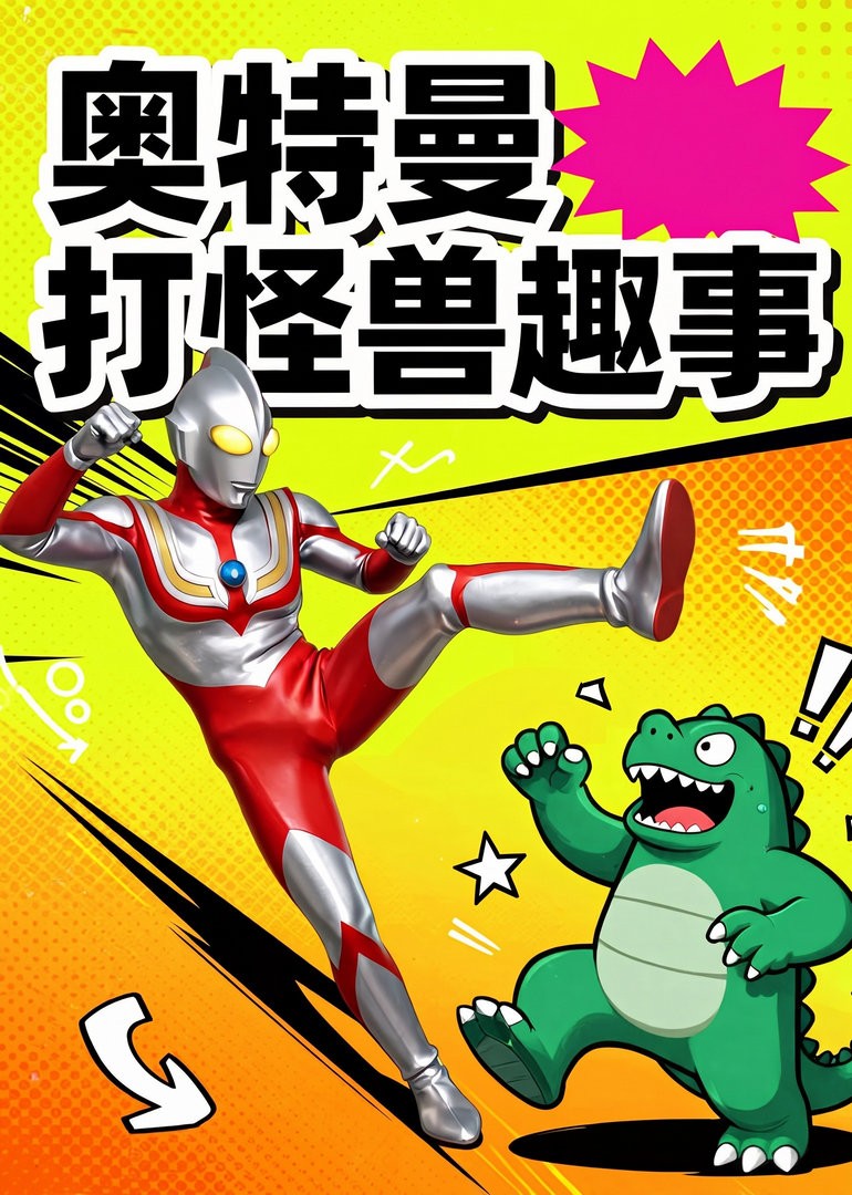 奥特曼打怪兽趣事封面图