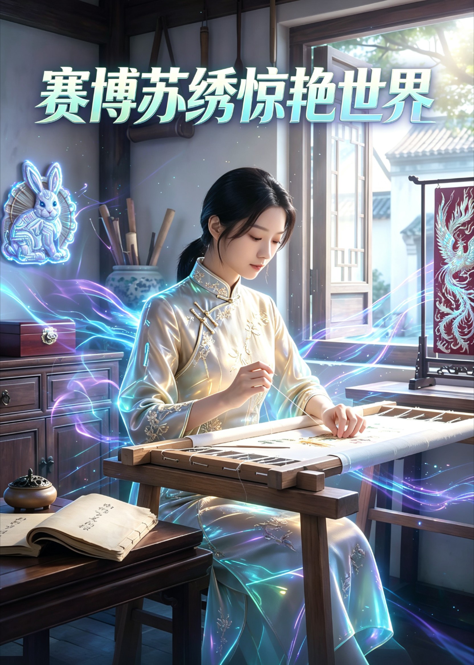 赛博苏绣惊艳世界封面图