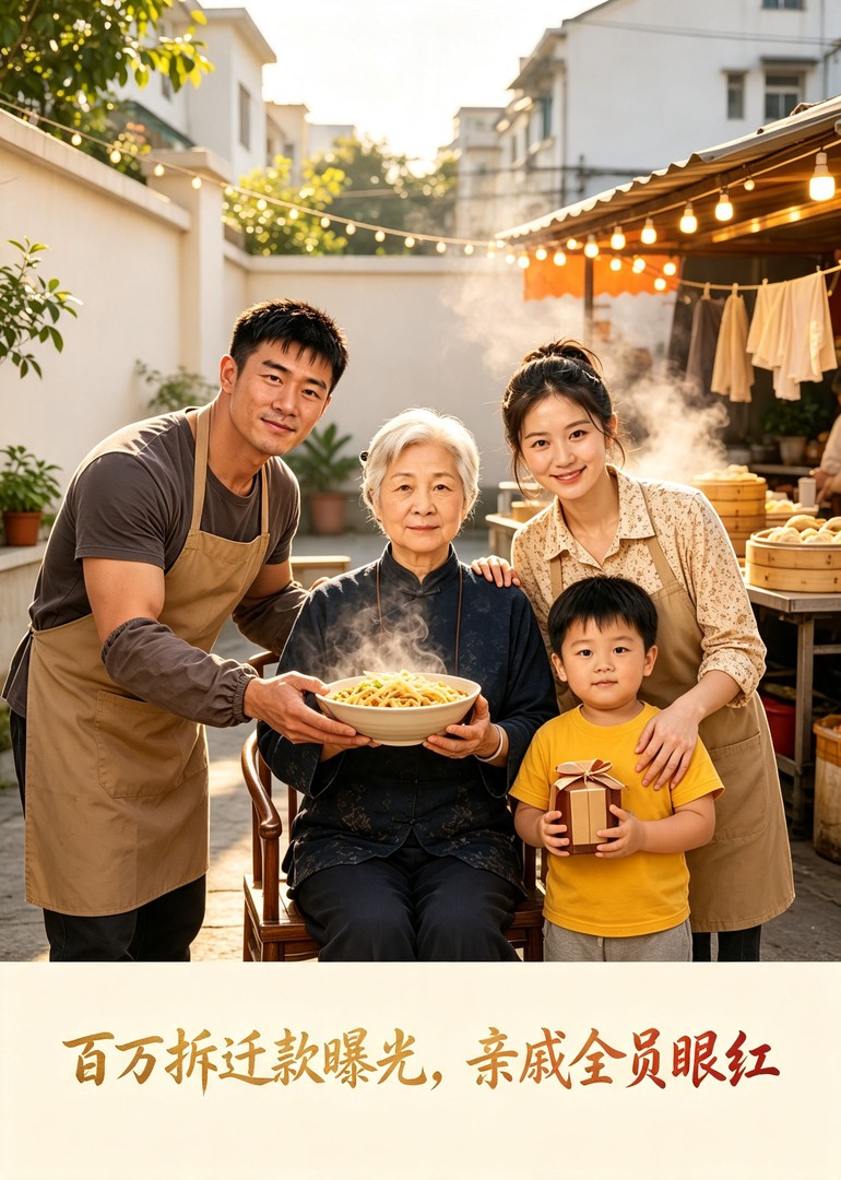 百万拆迁款曝光，亲戚全员眼红