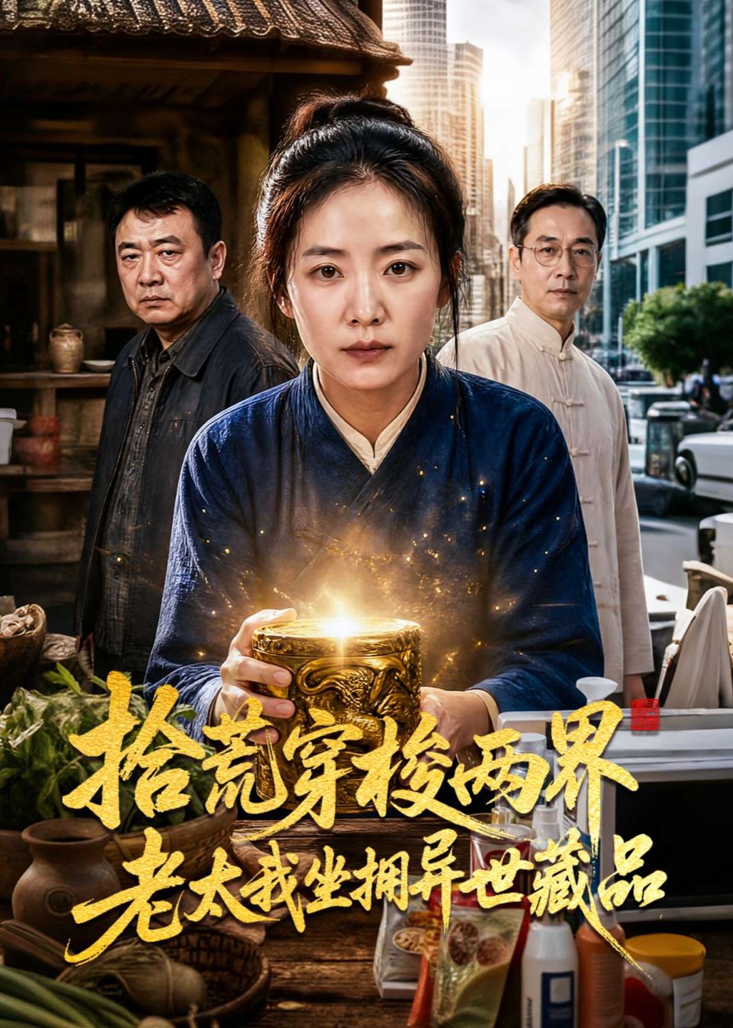 拾荒穿梭两界老太我坐拥异世藏品