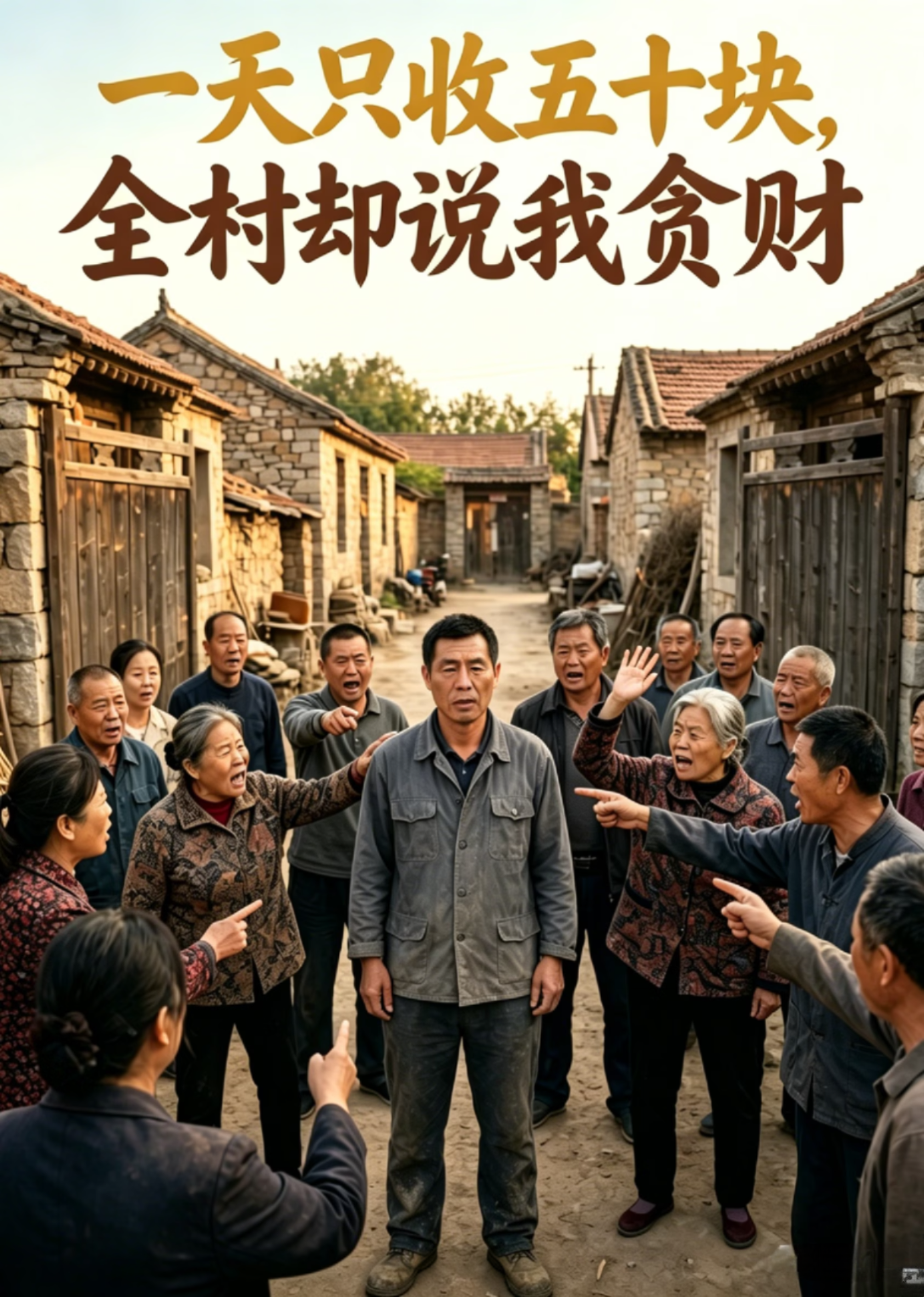 一天只收五十块，全村却说我贪财