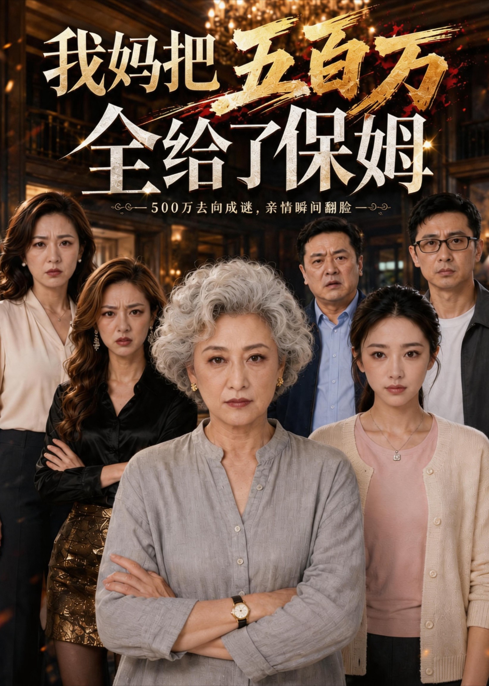 我妈把五百万全给了保姆