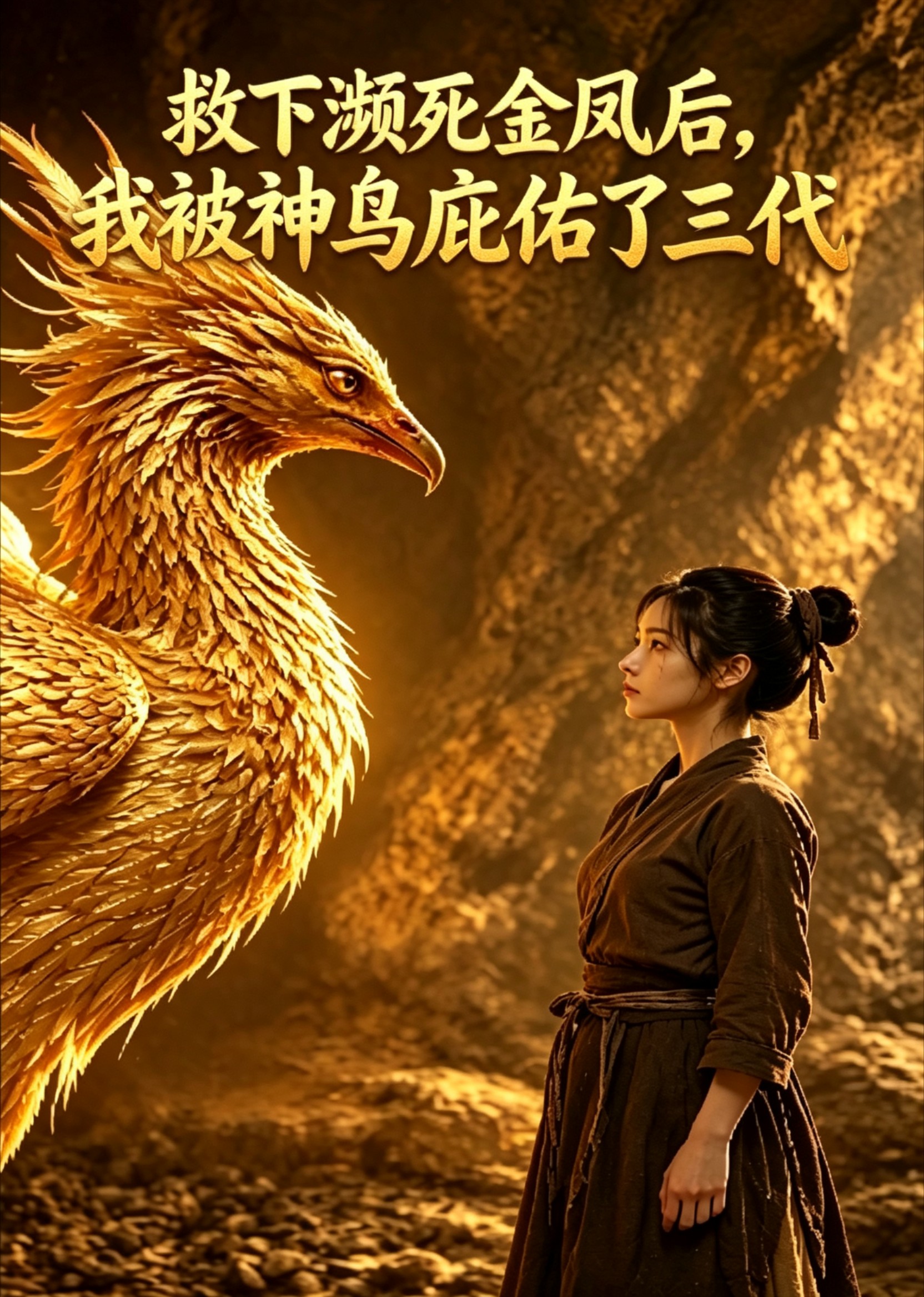 救下濒死金凤后，我被神鸟庇佑了三代