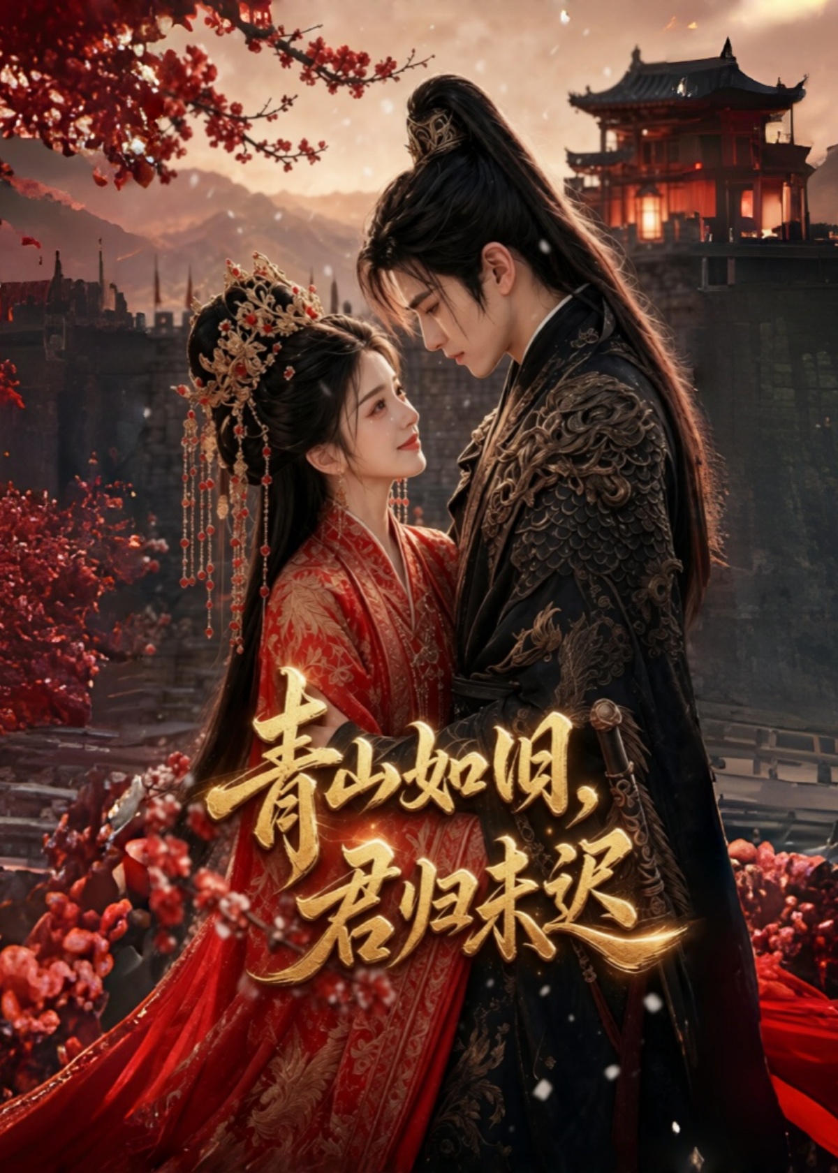 青山如旧，君归未迟