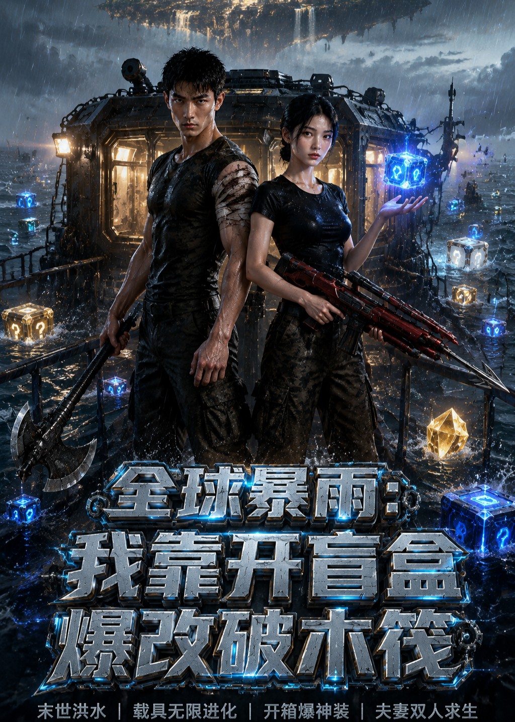 全球暴雨：我靠开盲盒爆改破木筏