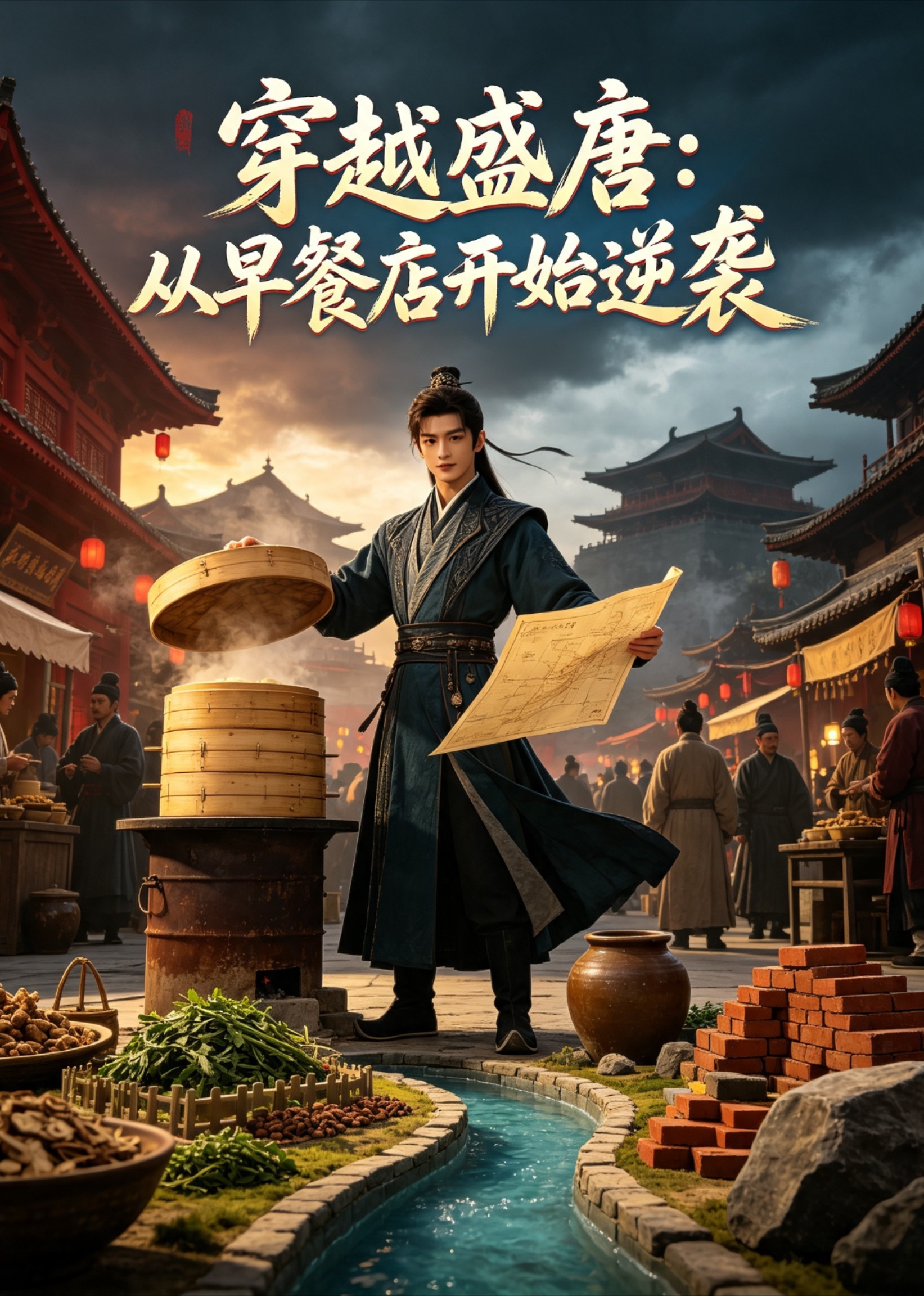 穿越盛唐：从早餐店开始逆袭封面图