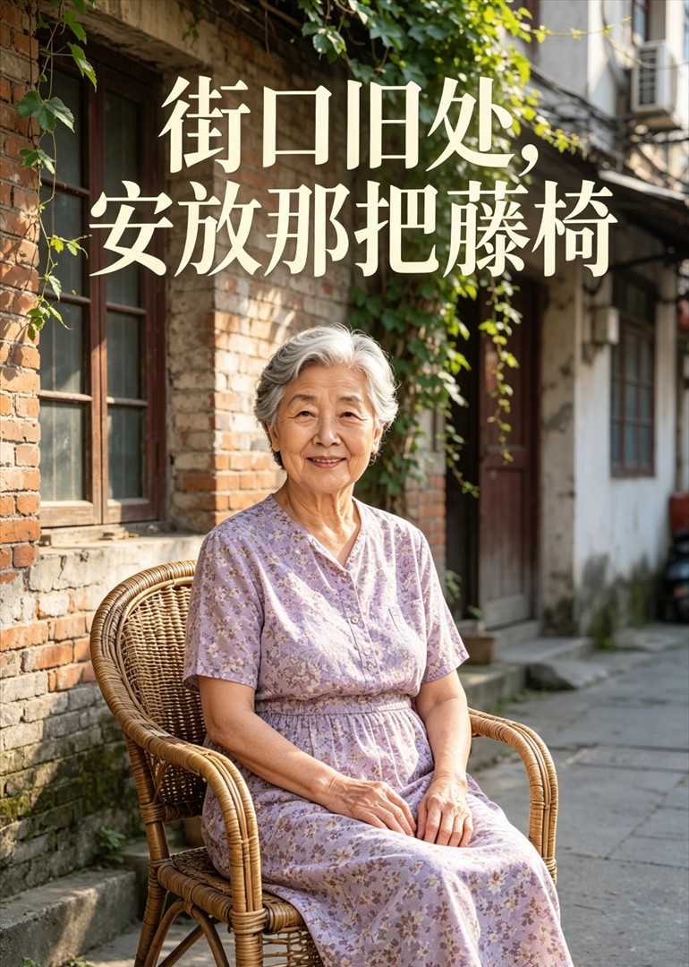 街口旧处，安放那把藤椅封面图