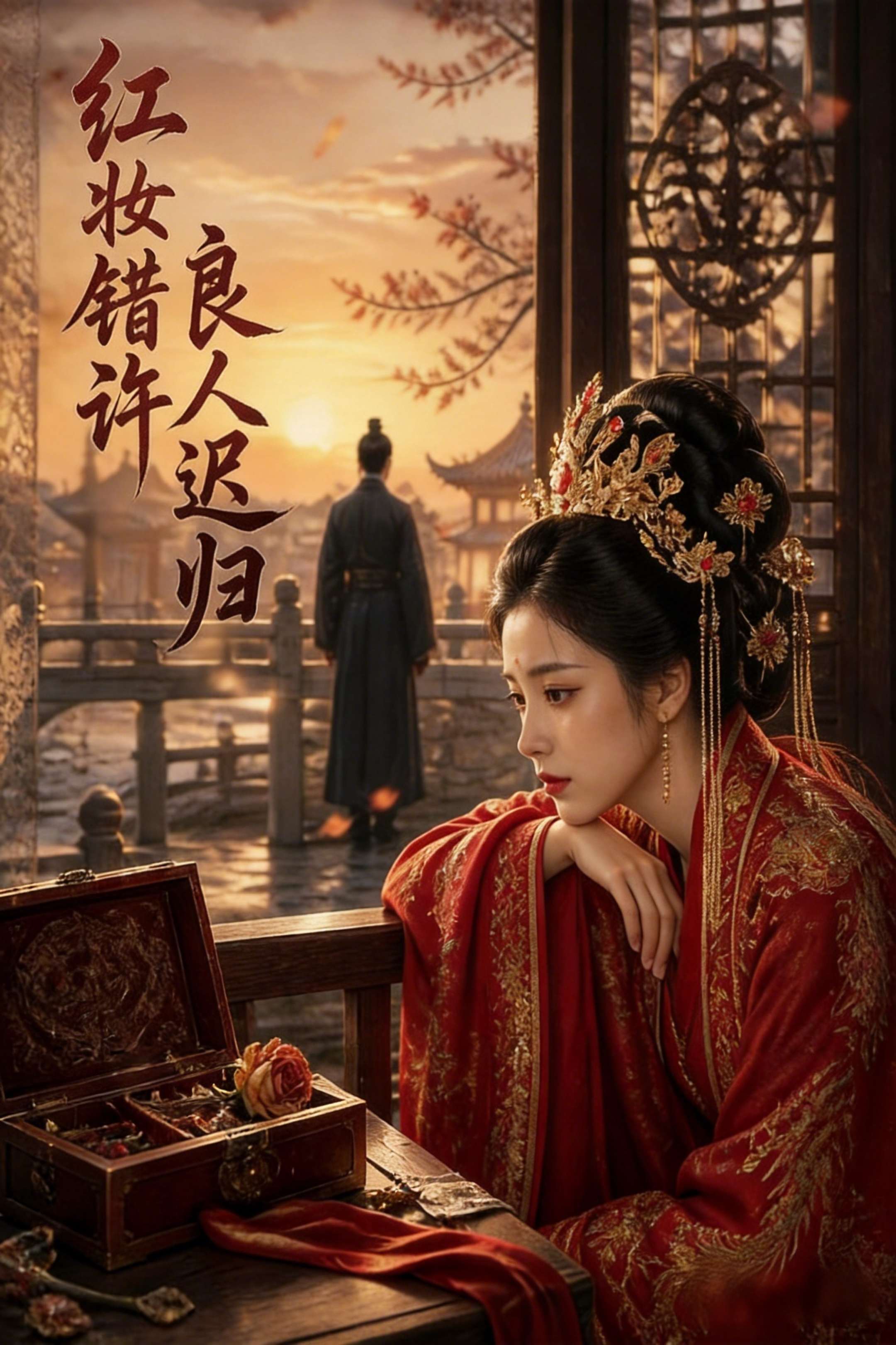 红妆错许，良人迟归