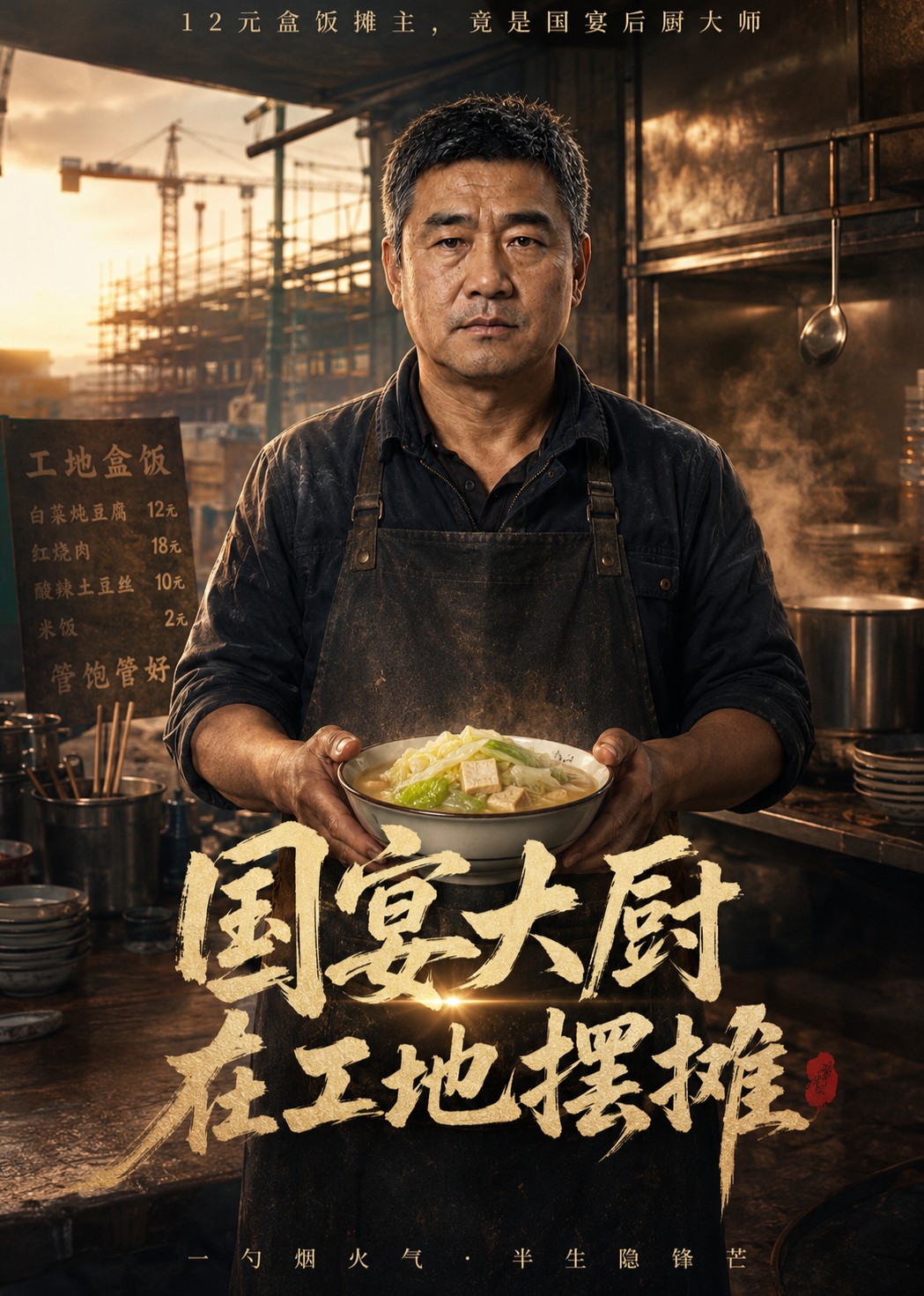 国宴大厨在工地摆摊封面图