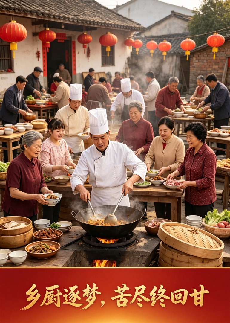 乡厨逐梦，苦尽终回甘
