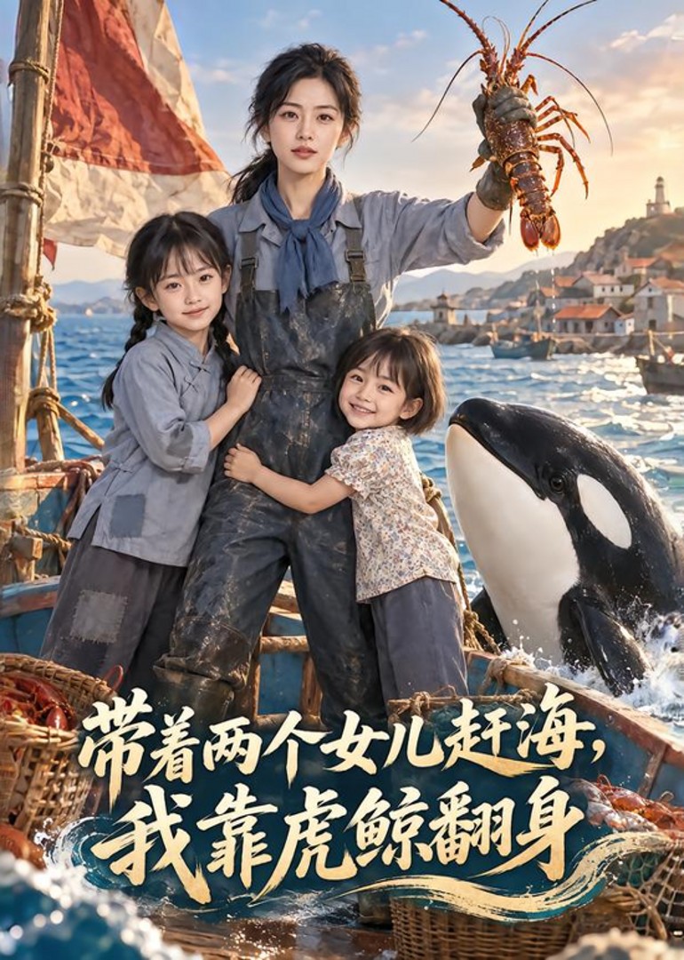 带着两个女儿赶海，我靠虎鲸翻身封面图
