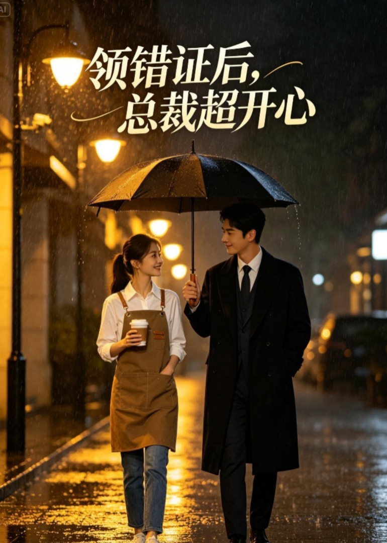 领错证后，总裁超开心