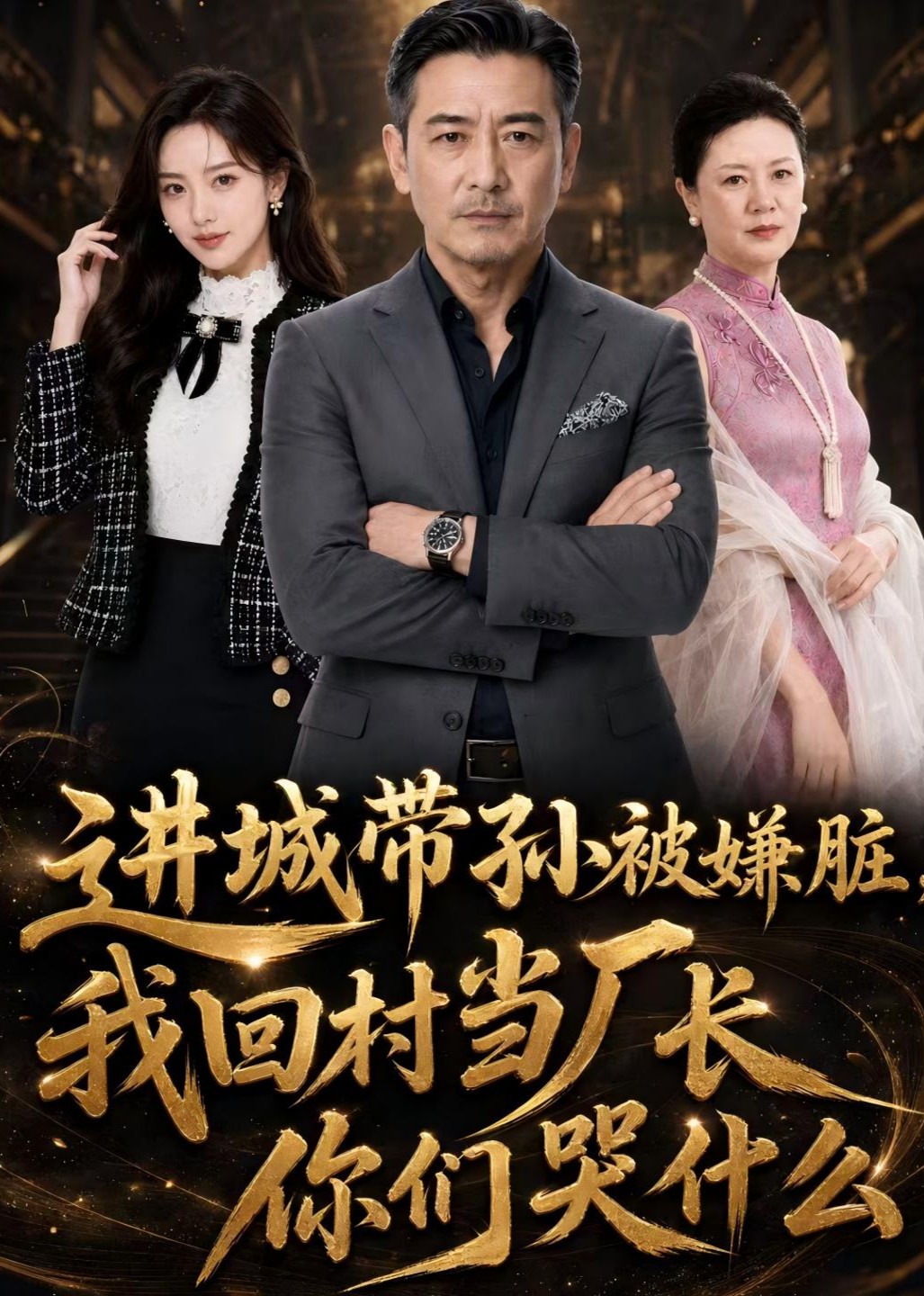 进城带孙被嫌脏，我回村当厂长你们哭什么