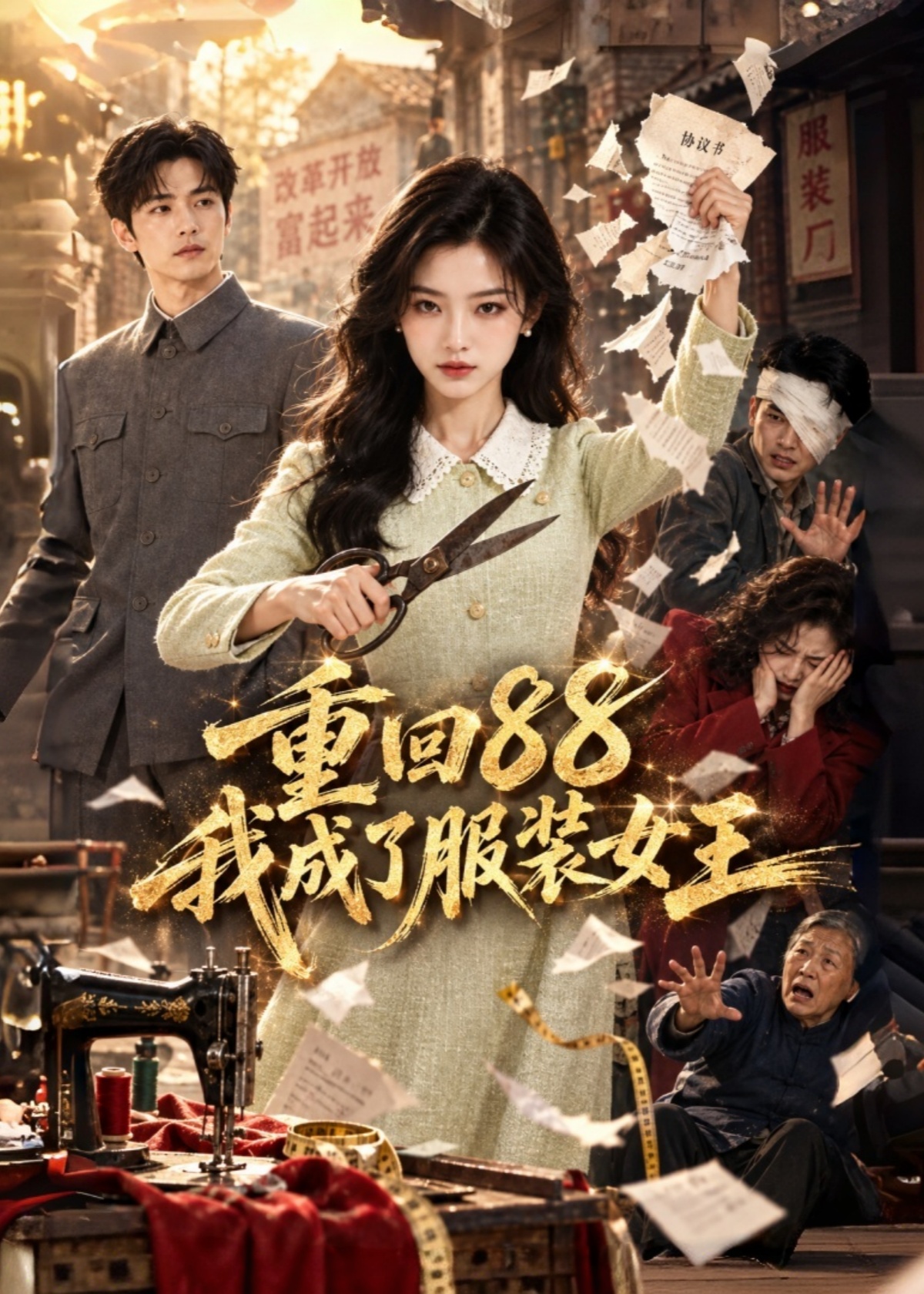 重回88，我成了服装女王封面图