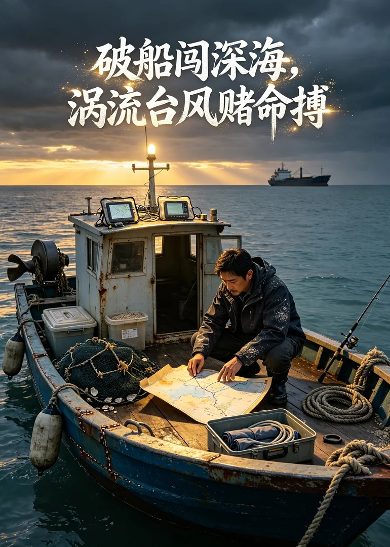 破船闯深海，涡流台风赌命搏