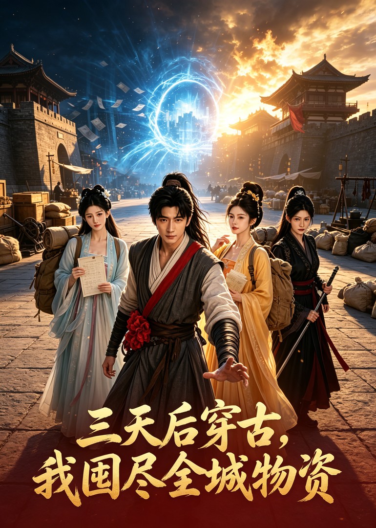 三天后穿古，我囤尽全城物资封面图