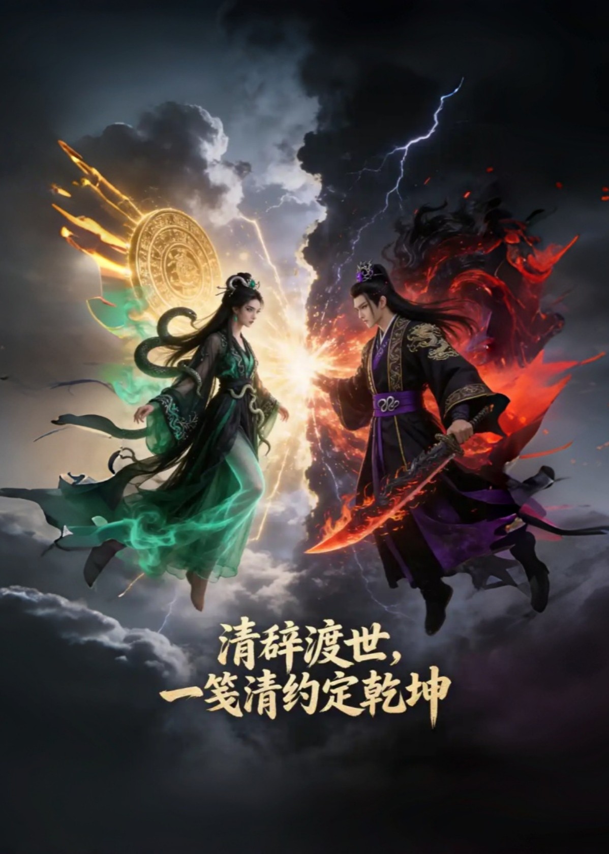 清辞渡世，一笺清约定乾坤