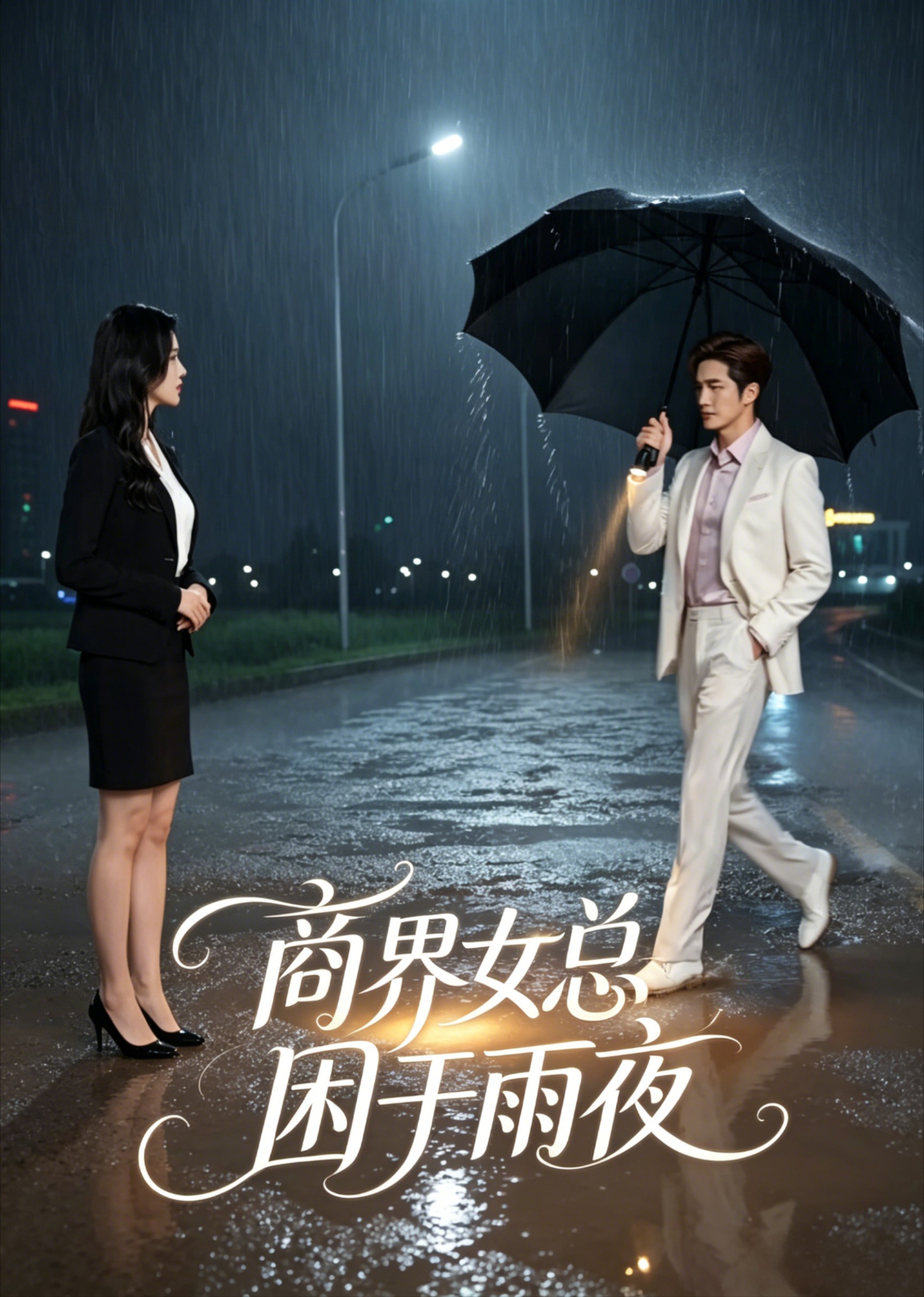 商界女总困于雨夜