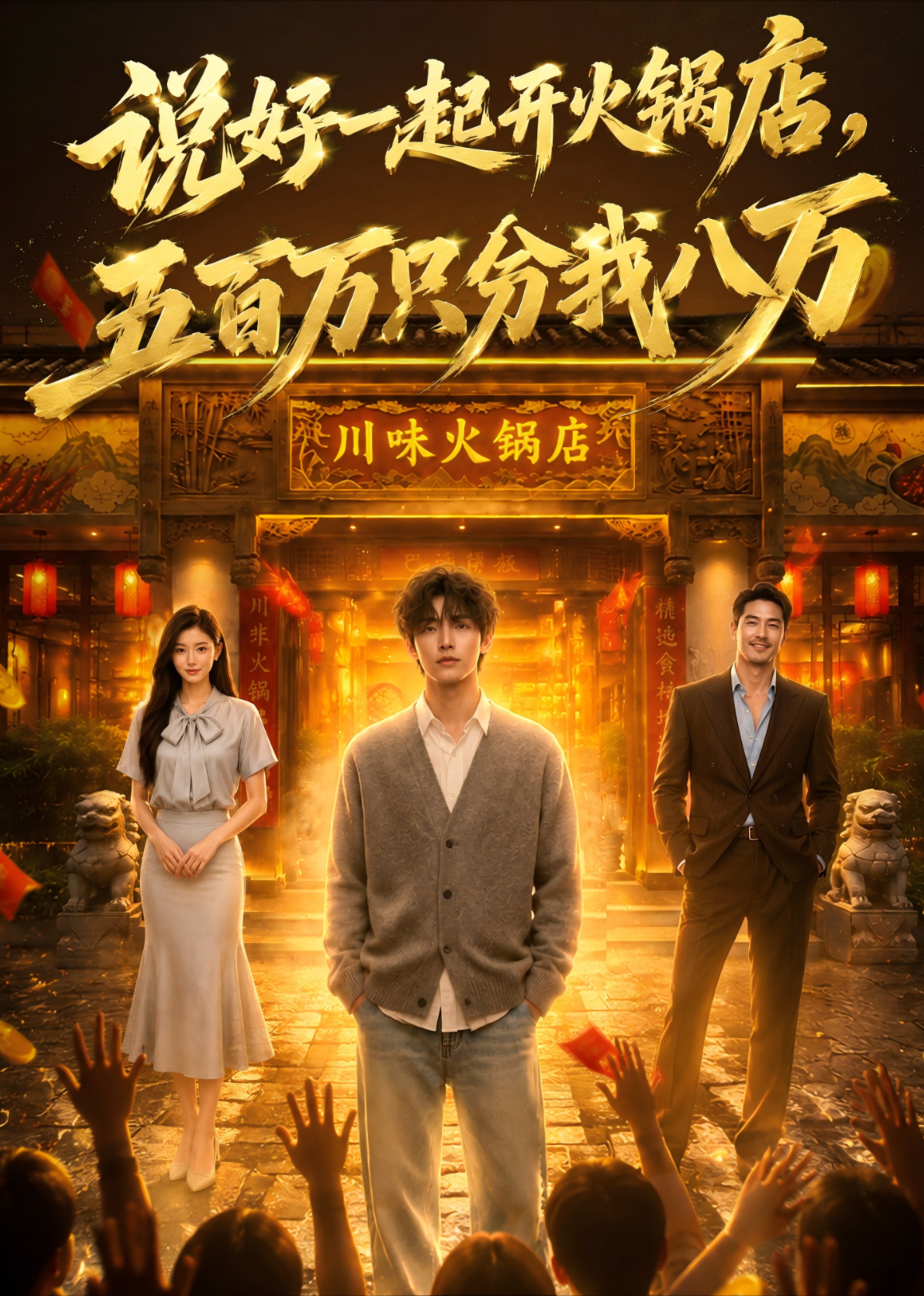 说好一起开火锅店五百万只分我八万