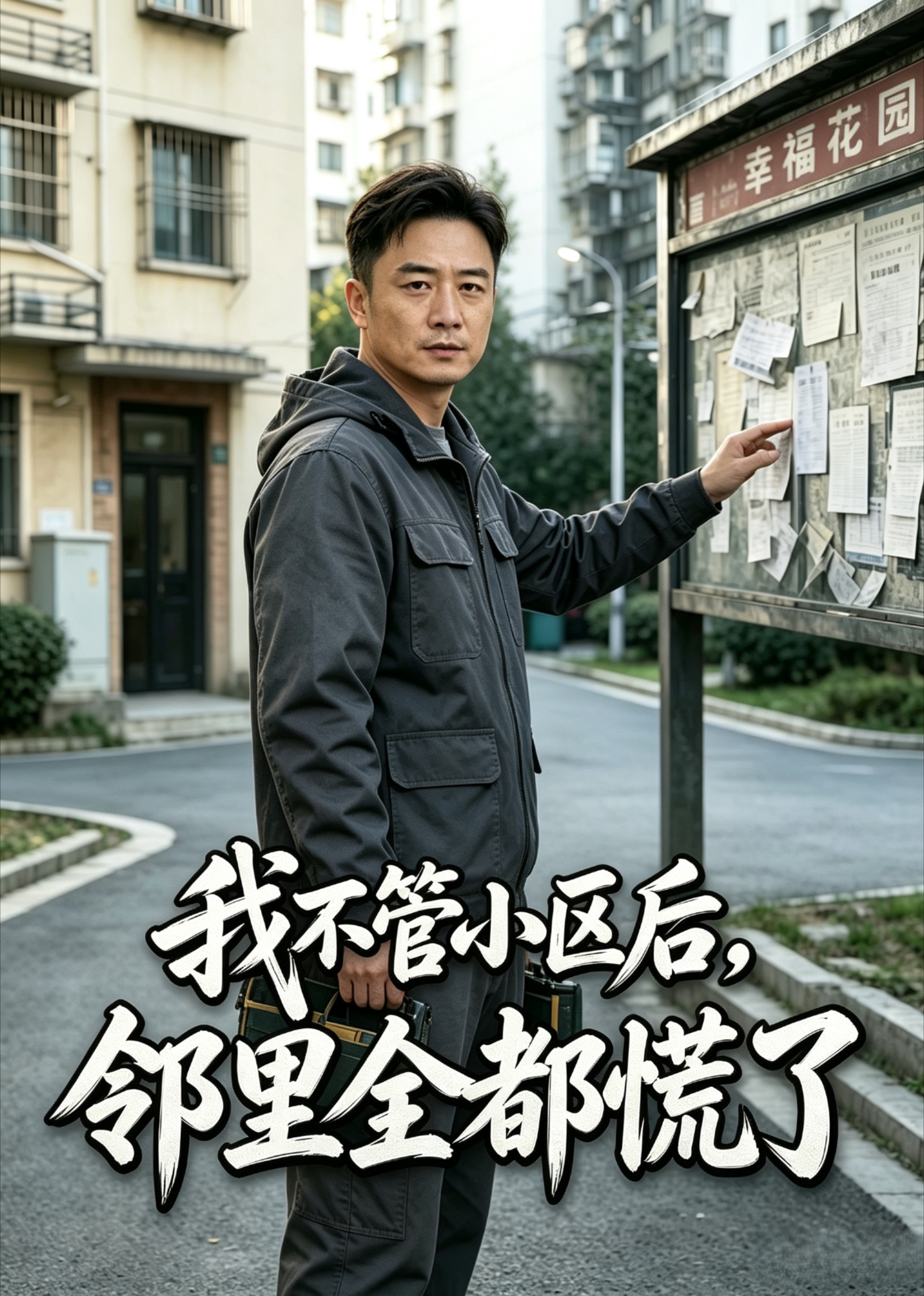我不管小区后，邻里全都慌了