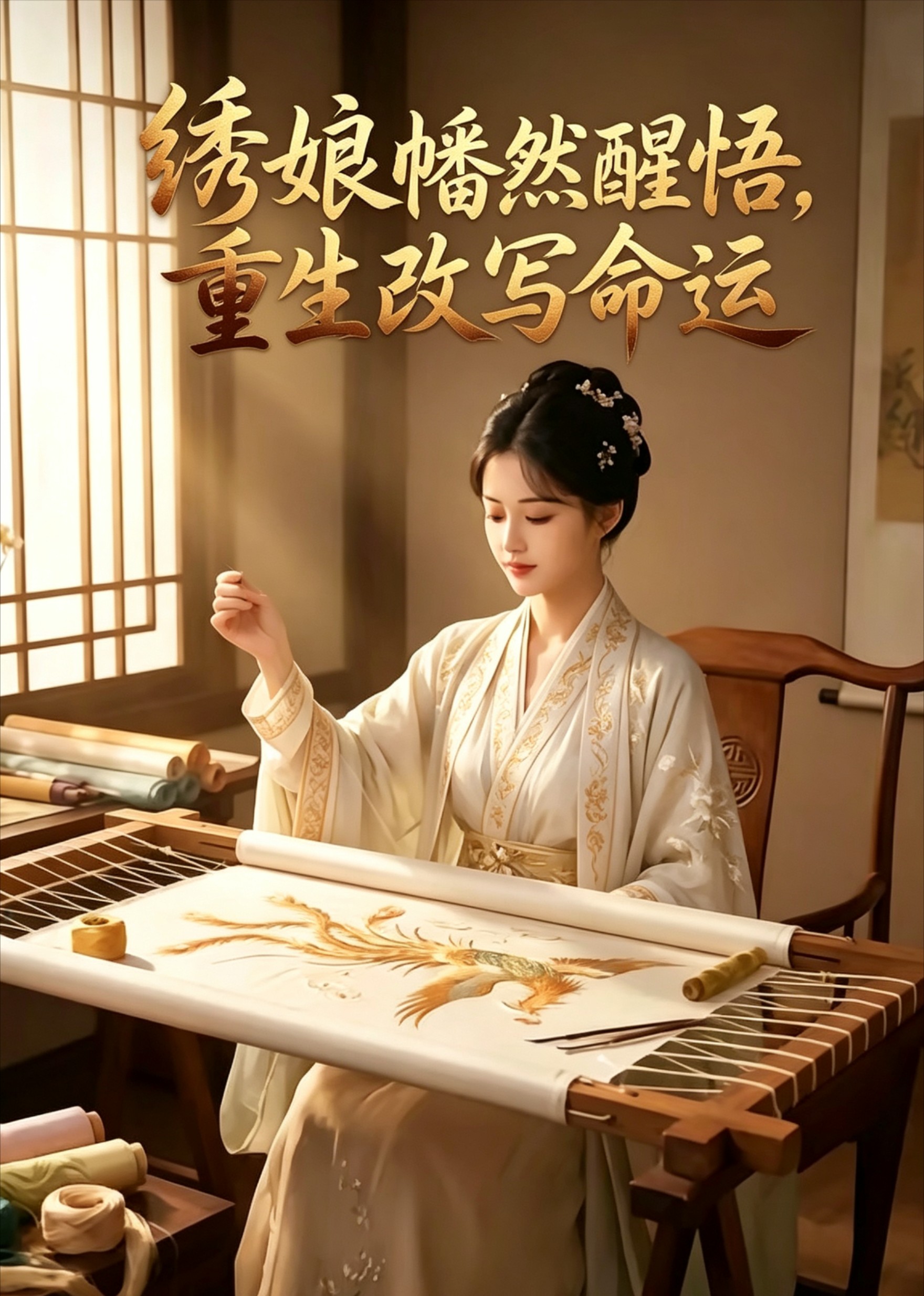 绣娘幡然醒悟，重生改写命运封面图