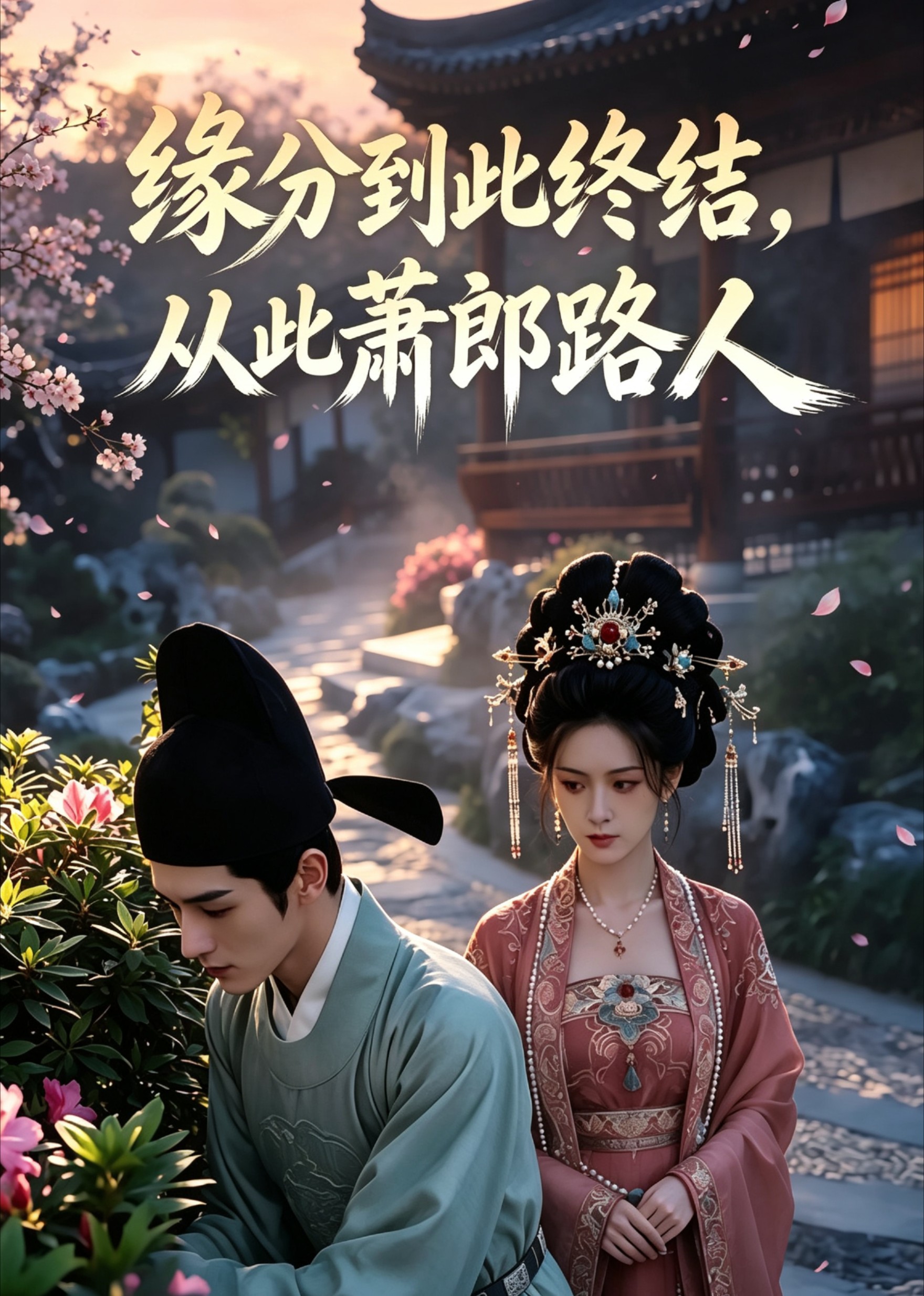 缘分到此终结，从此萧郎路人