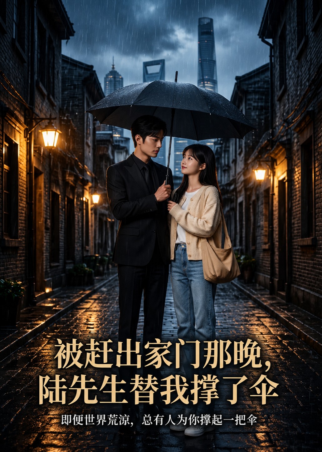被赶出家门那晚，陆先生替我撑了伞