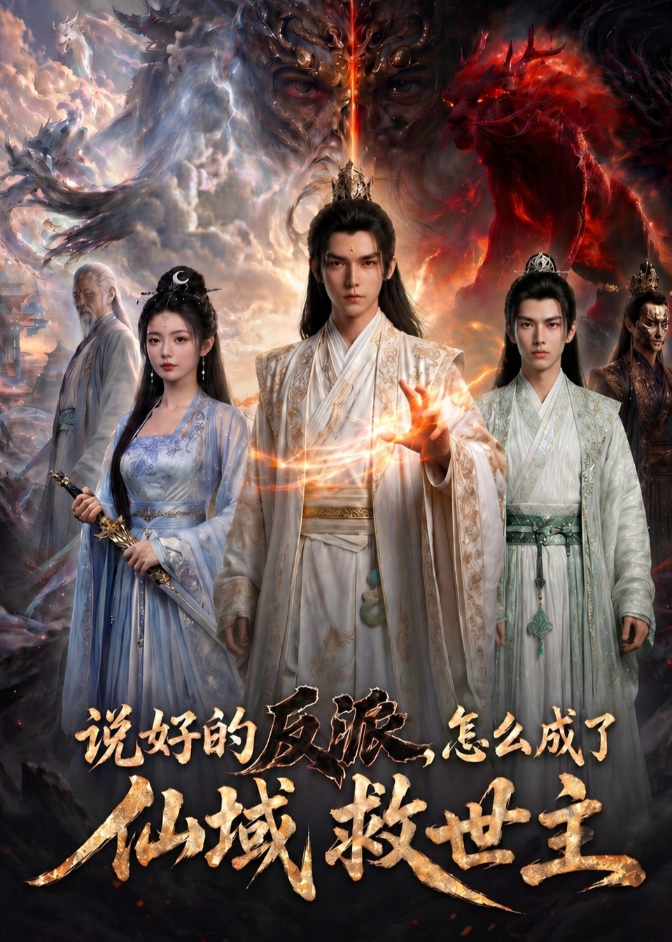 说好的反派，怎么成了仙域救世主封面图