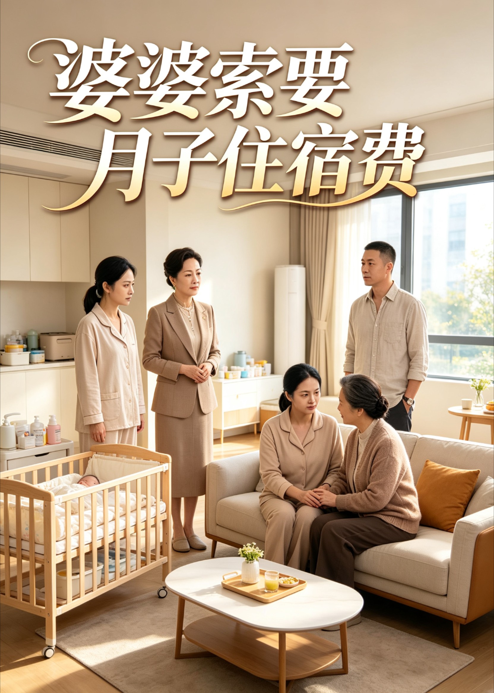婆婆索要月子住宿费