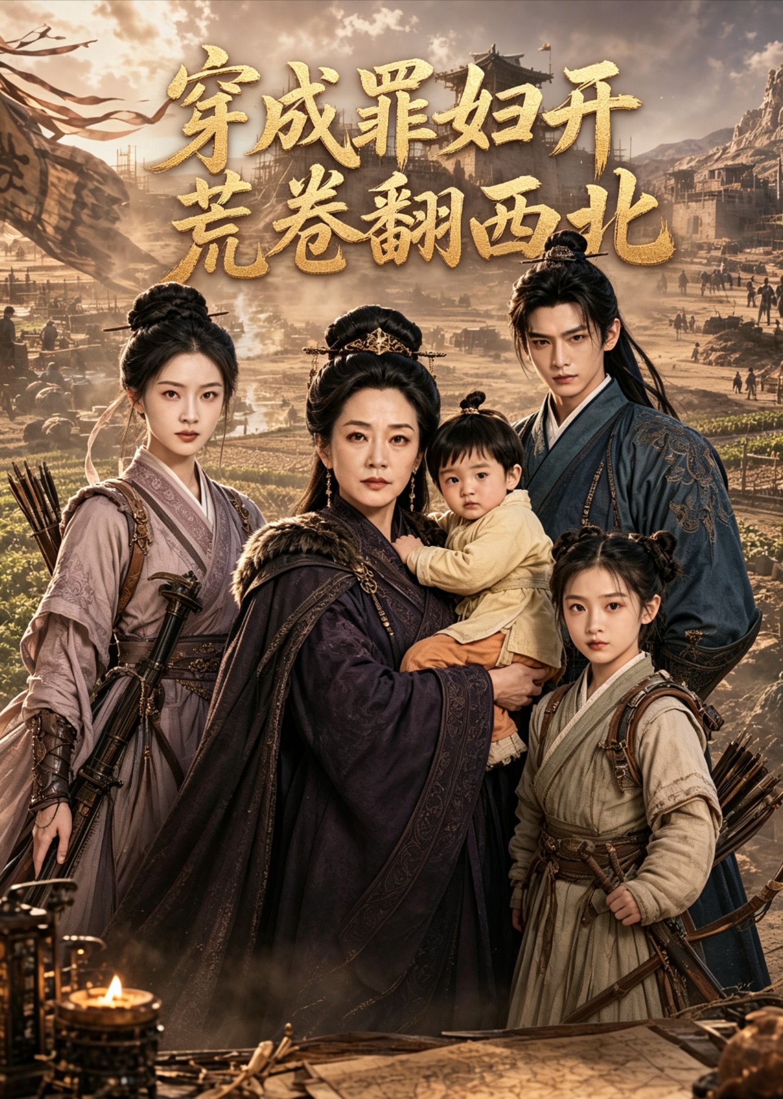穿成罪妇开荒卷翻西北