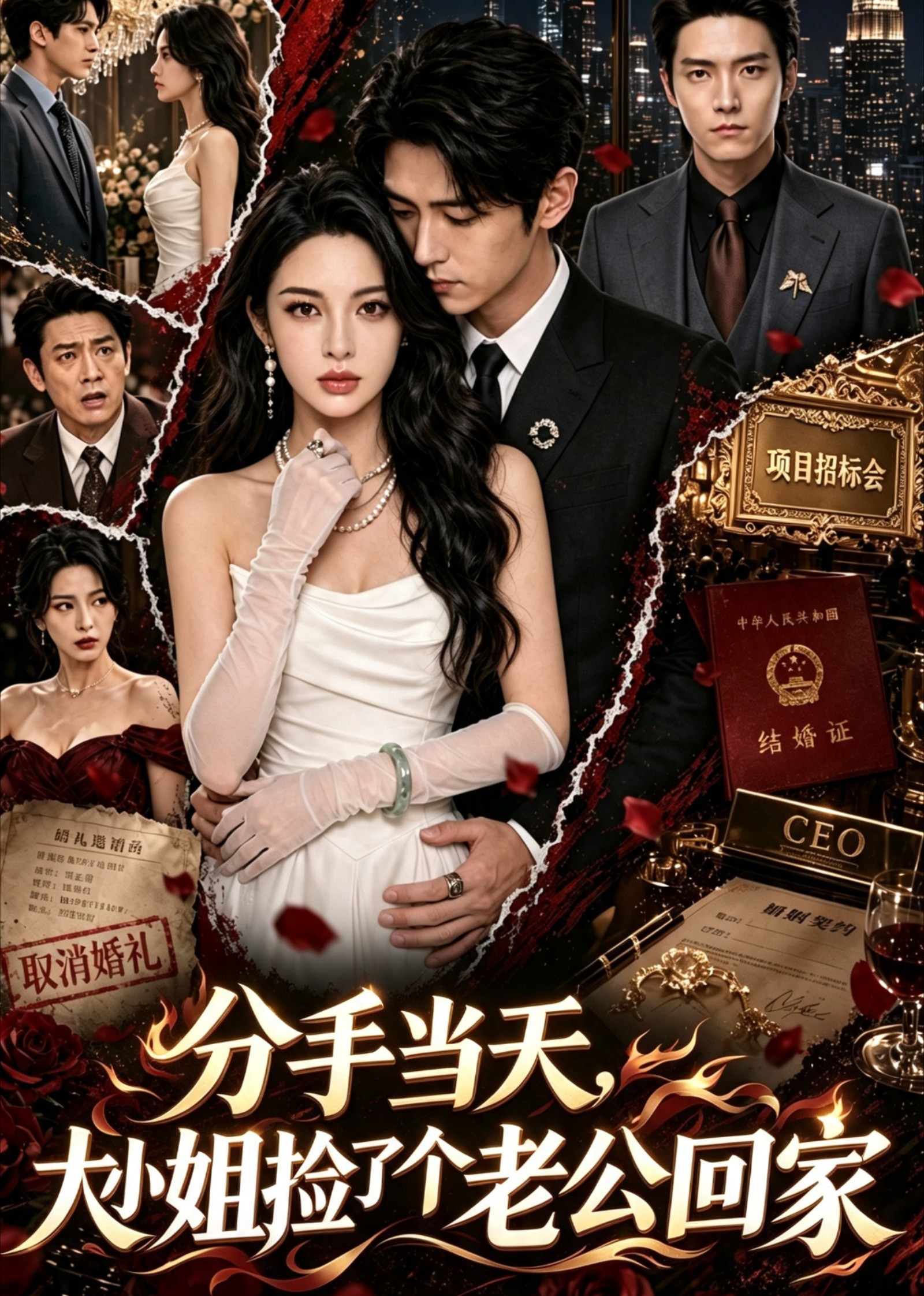 分手当天，大小姐捡了个老公回家
